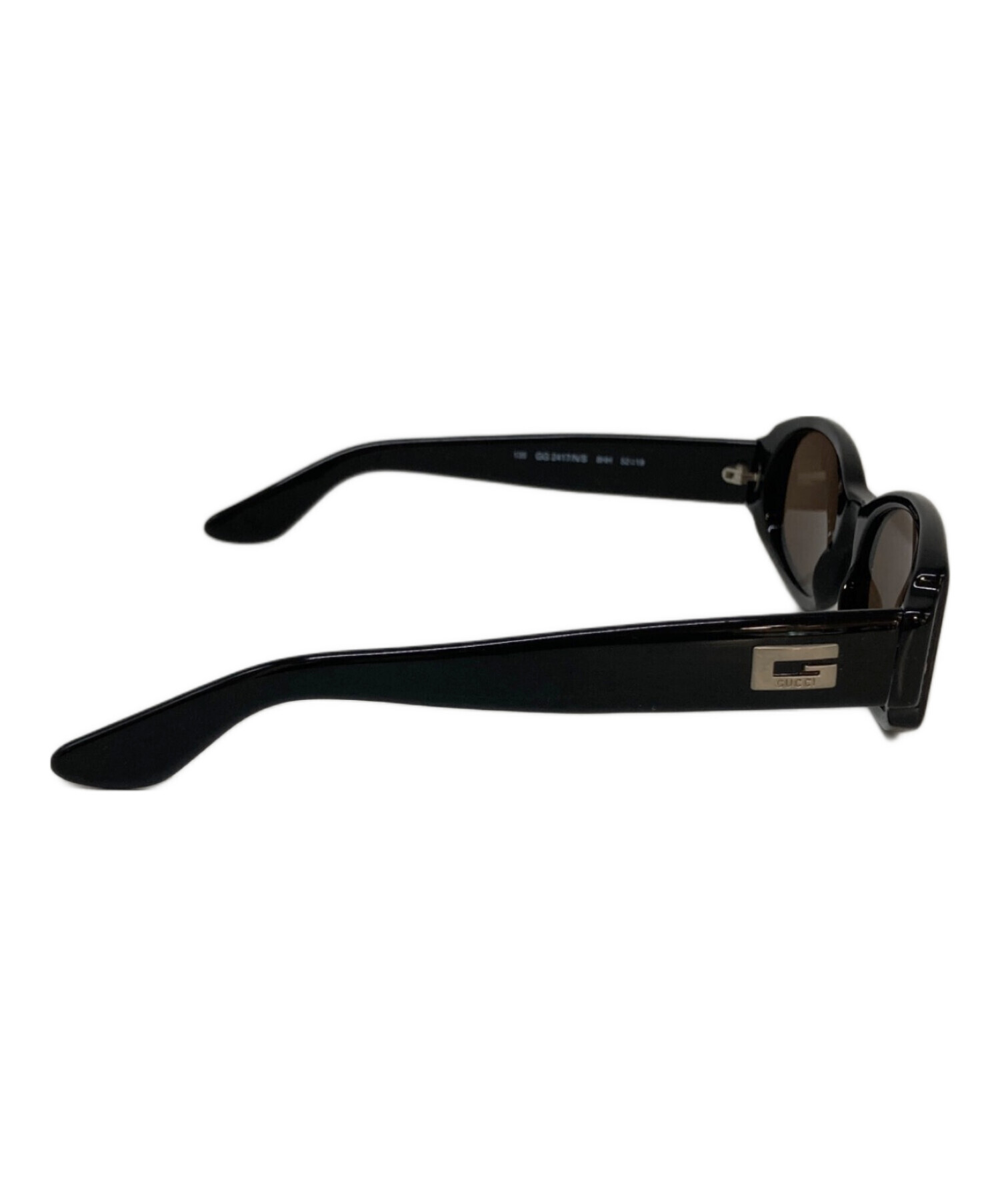 中古・古着通販】GUCCI (グッチ) サングラス ブラウン サイズ:SIZE 52