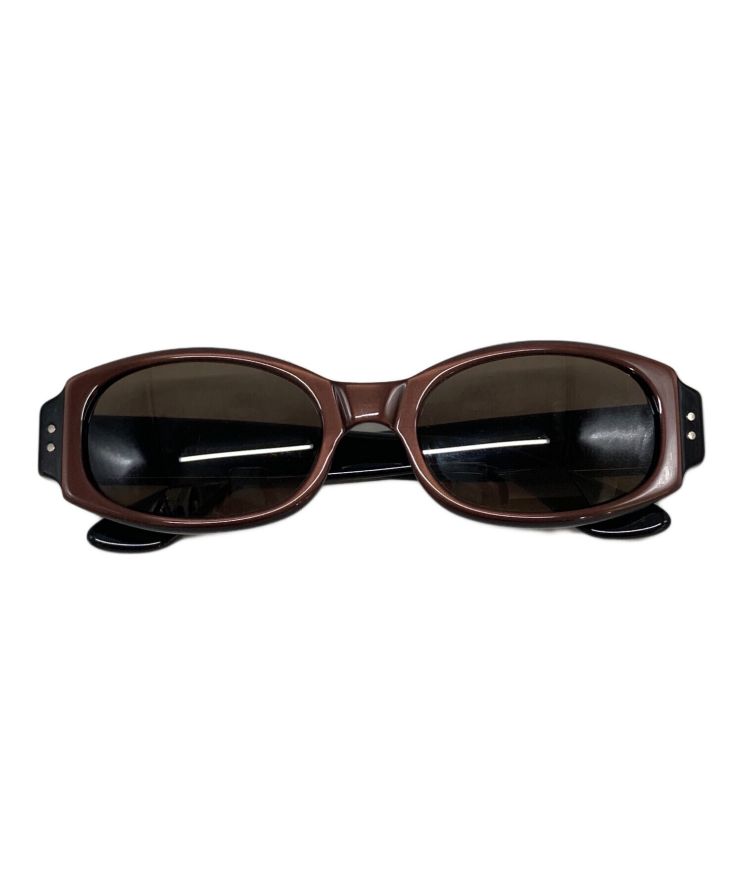 中古・古着通販】GUCCI (グッチ) サングラス ブラウン サイズ:SIZE 52 
