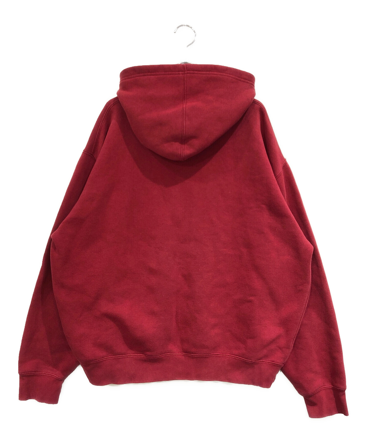 中古・古着通販】stussy (ステューシー) ロゴパーカー レッド サイズ 