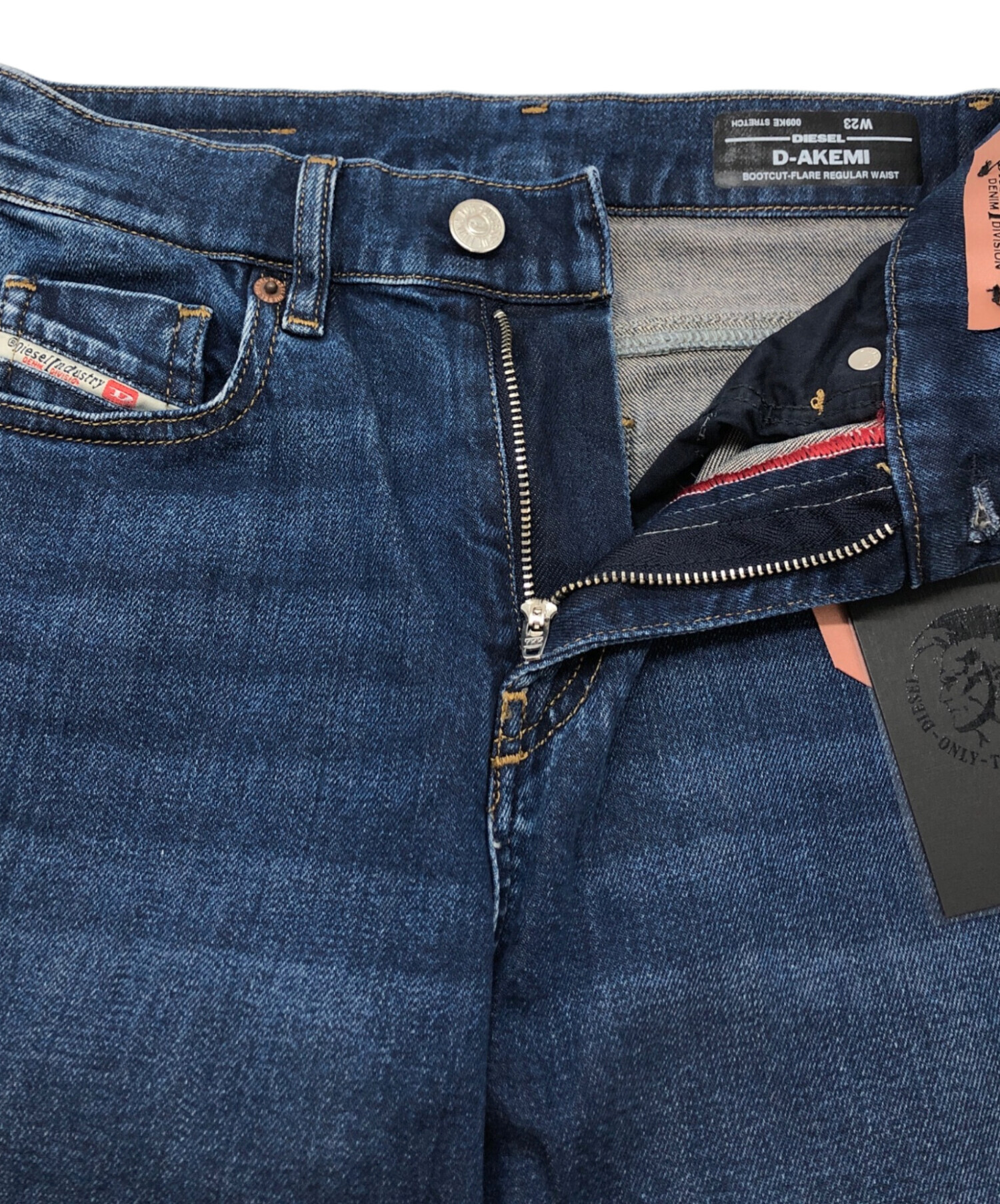 中古・古着通販】DIESEL (ディーゼル) フレアデニムパンツ インディゴ