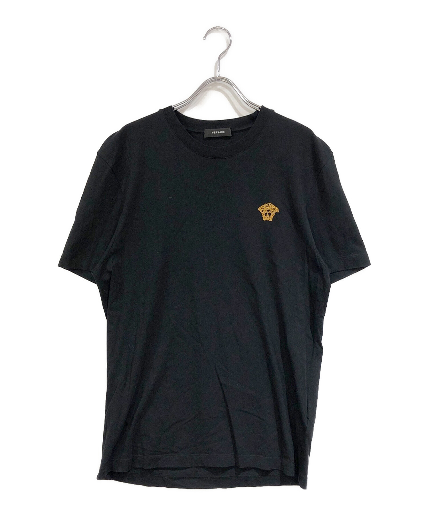 中古・古着通販】VERSACE (ヴェルサーチェ) ワンポイントロゴ刺繍T 