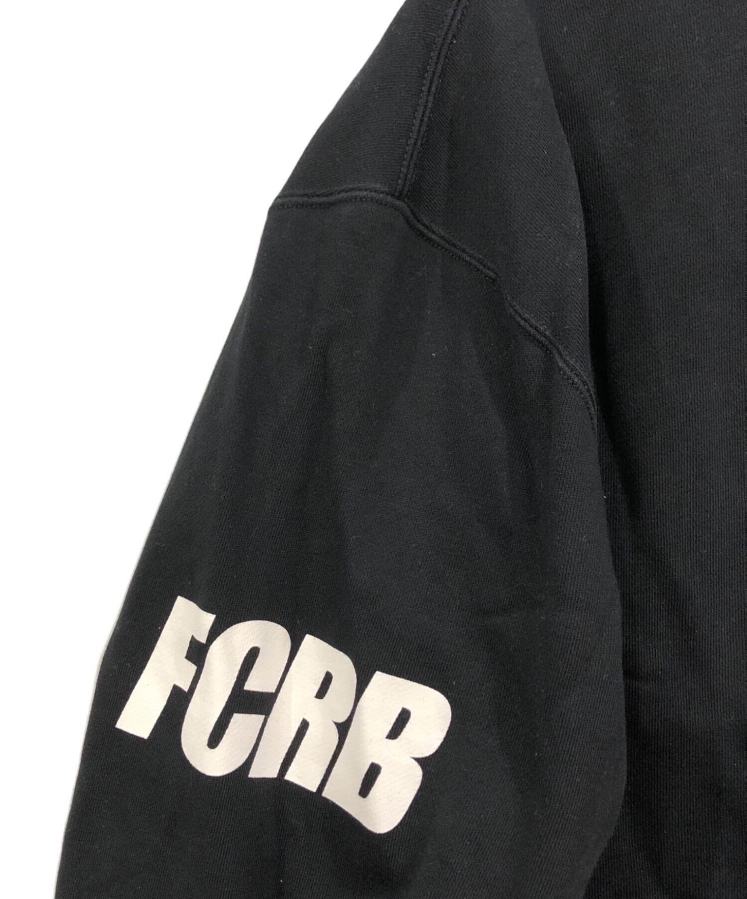 FCRB ストレッチ クルーネック FCRB 最新クルーネック L ブラック 新品 【公式通販】