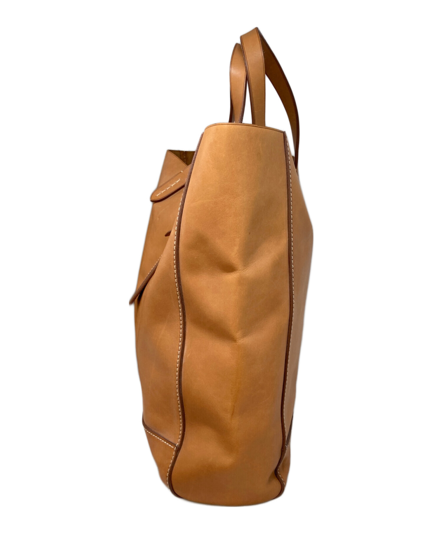中古・古着通販】RALPH LAUREN (ラルフローレン) レザートートバッグ
