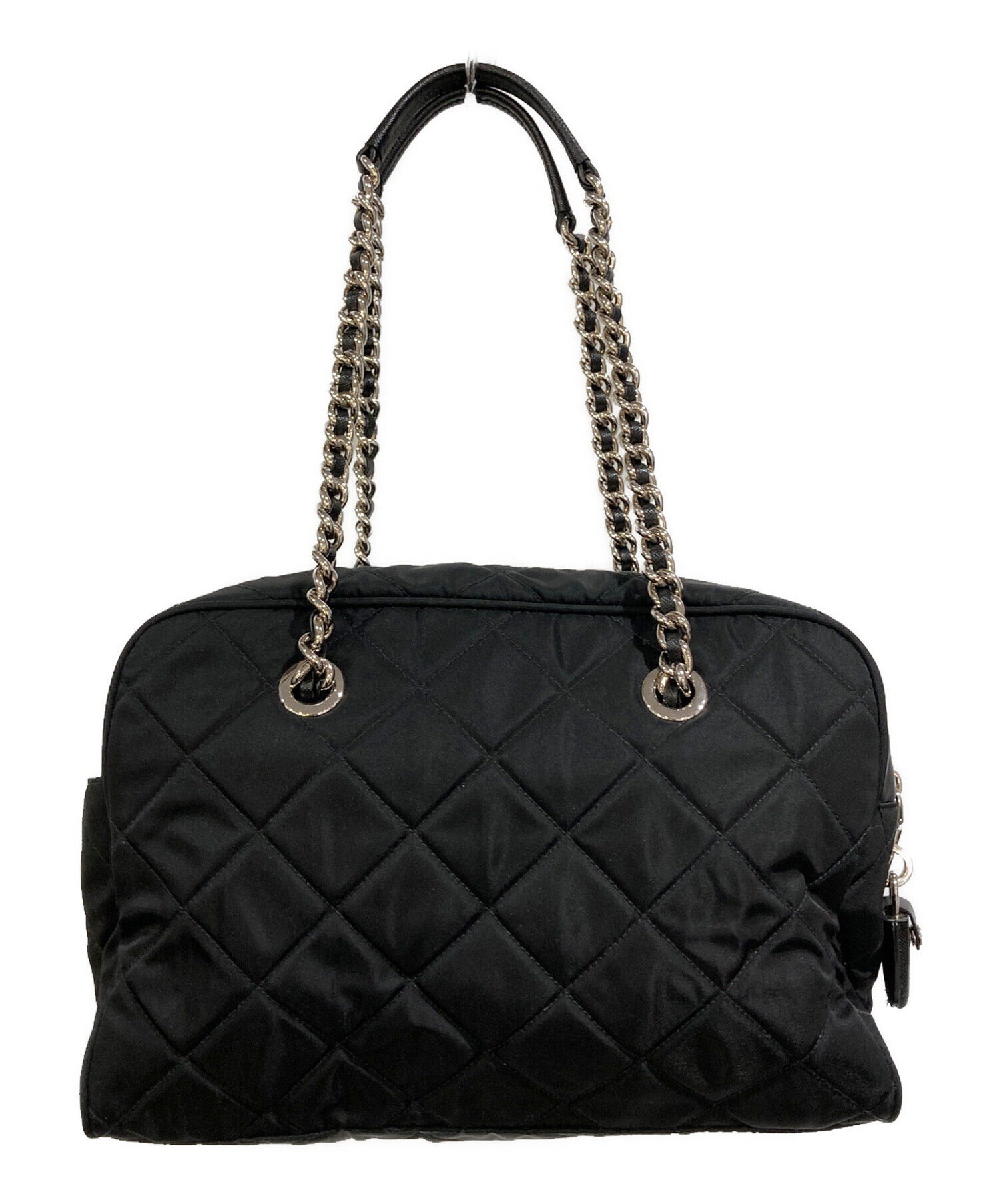 中古・古着通販】PRADA (プラダ) キルティングナイロンチェーン
