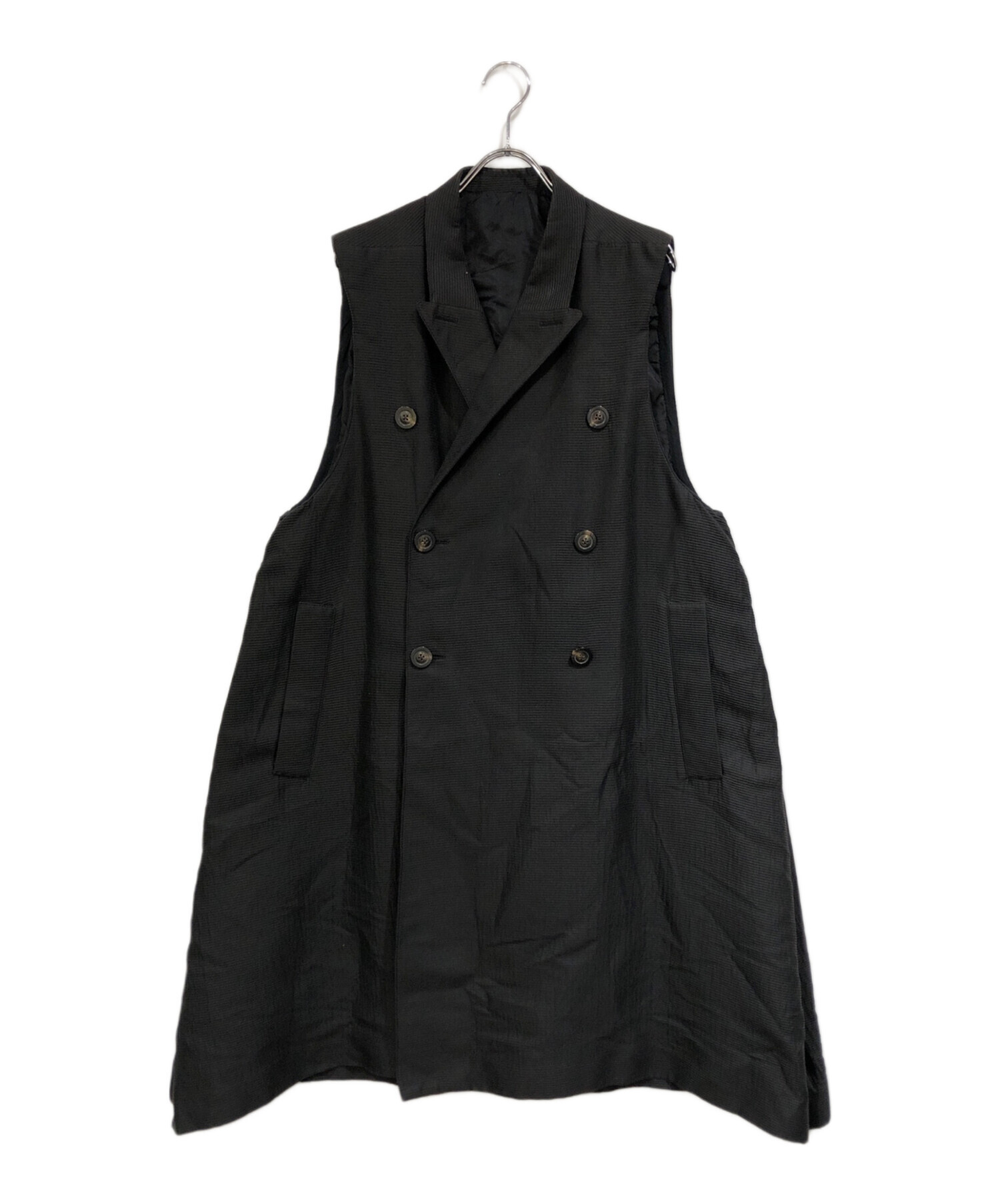 Rick Owens リックオウエンス ロングジレ ベスト ウール ロングベスト