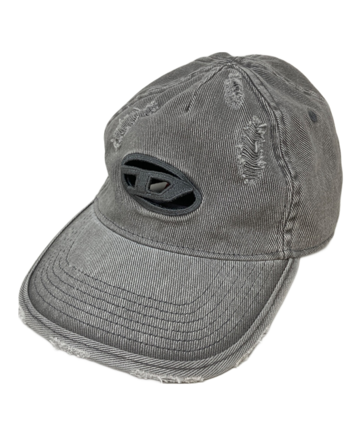 中古・古着通販】DIESEL (ディーゼル) ベースボールキャップ グレー