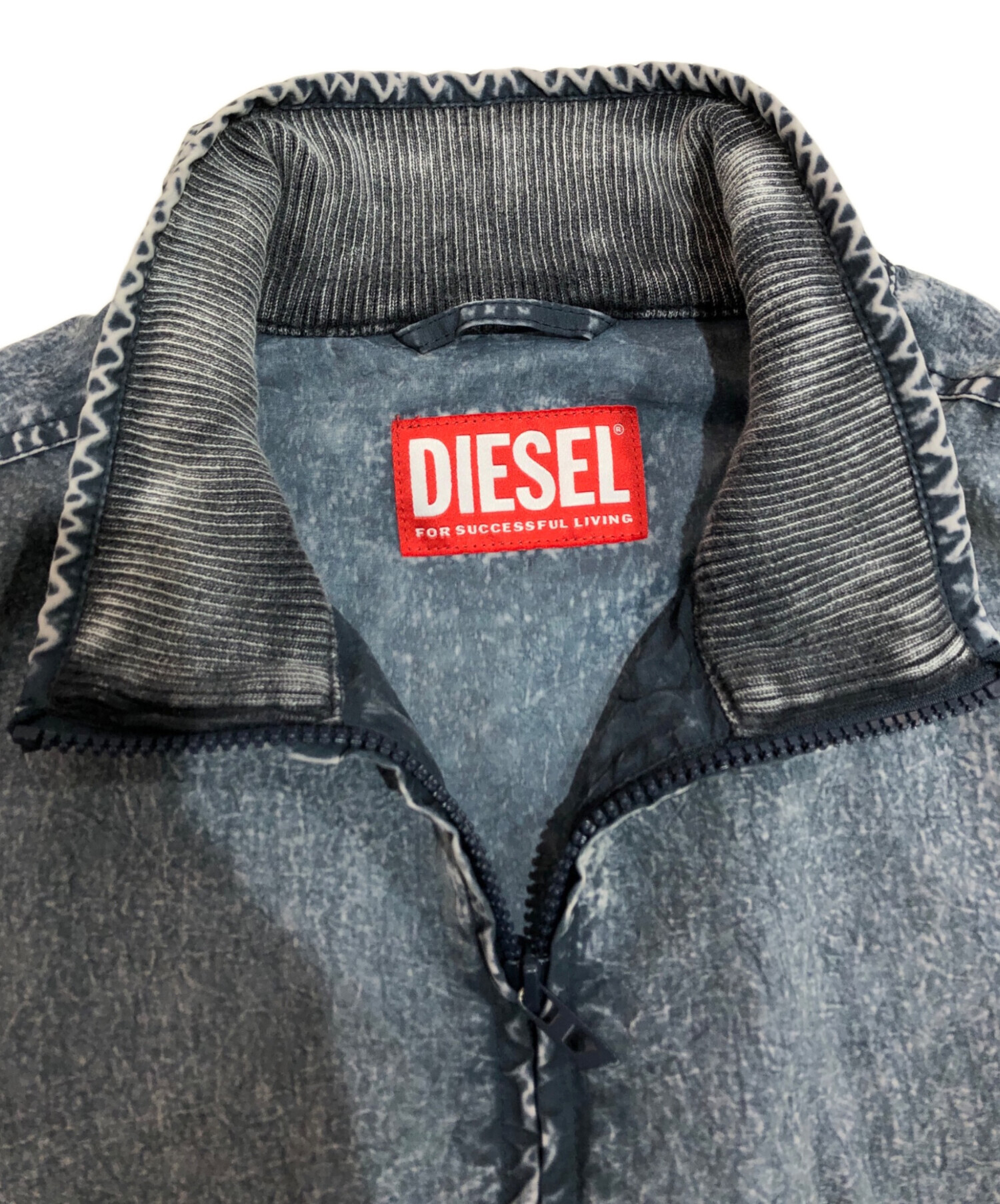 中古・古着通販】DIESEL (ディーゼル) デニムジップブルゾン