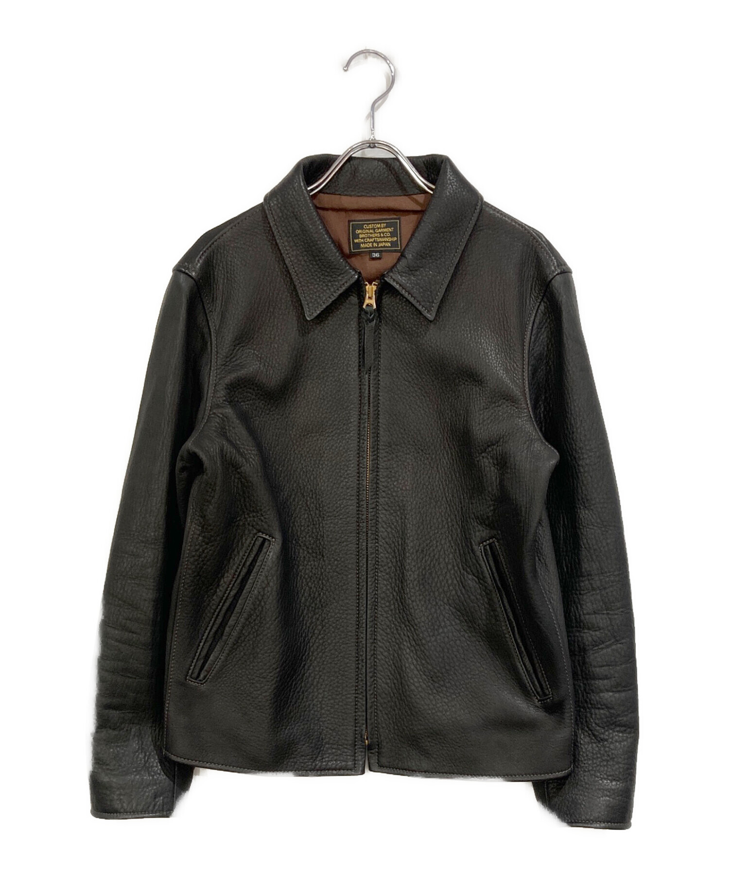 Y2レザー　ORIGINAL GARMENT BROTHERS OG-12 44 OG-12」オーダー開始。（終了） - オージーブロス