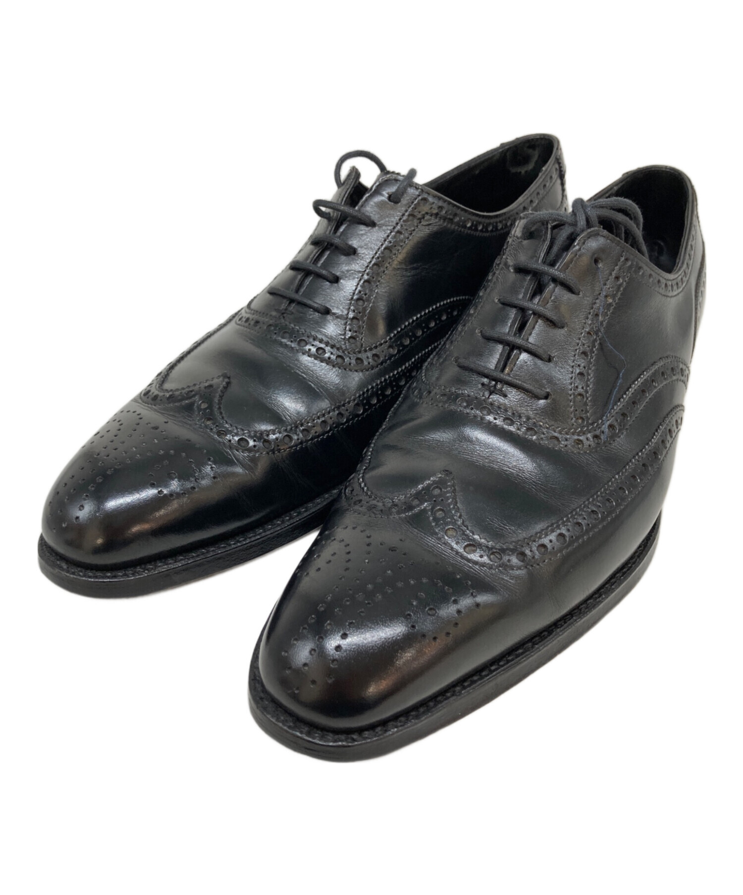 【CROCKET&JONES】ブラック ウィングチップ 6 CROCKET&JONES】ブラック ウィングチップ 6 【公式通販】