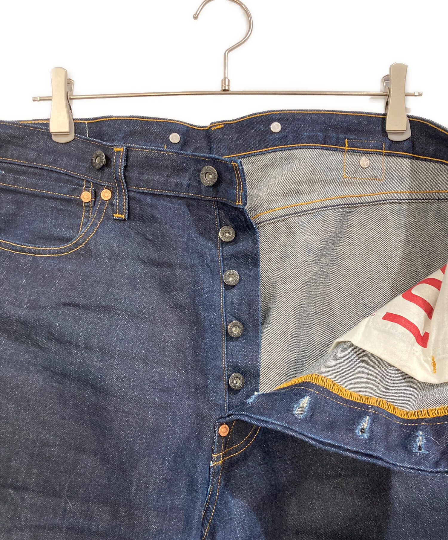 中古・古着通販】LEVI'S (リーバイス) 復刻201シンチバック デニム