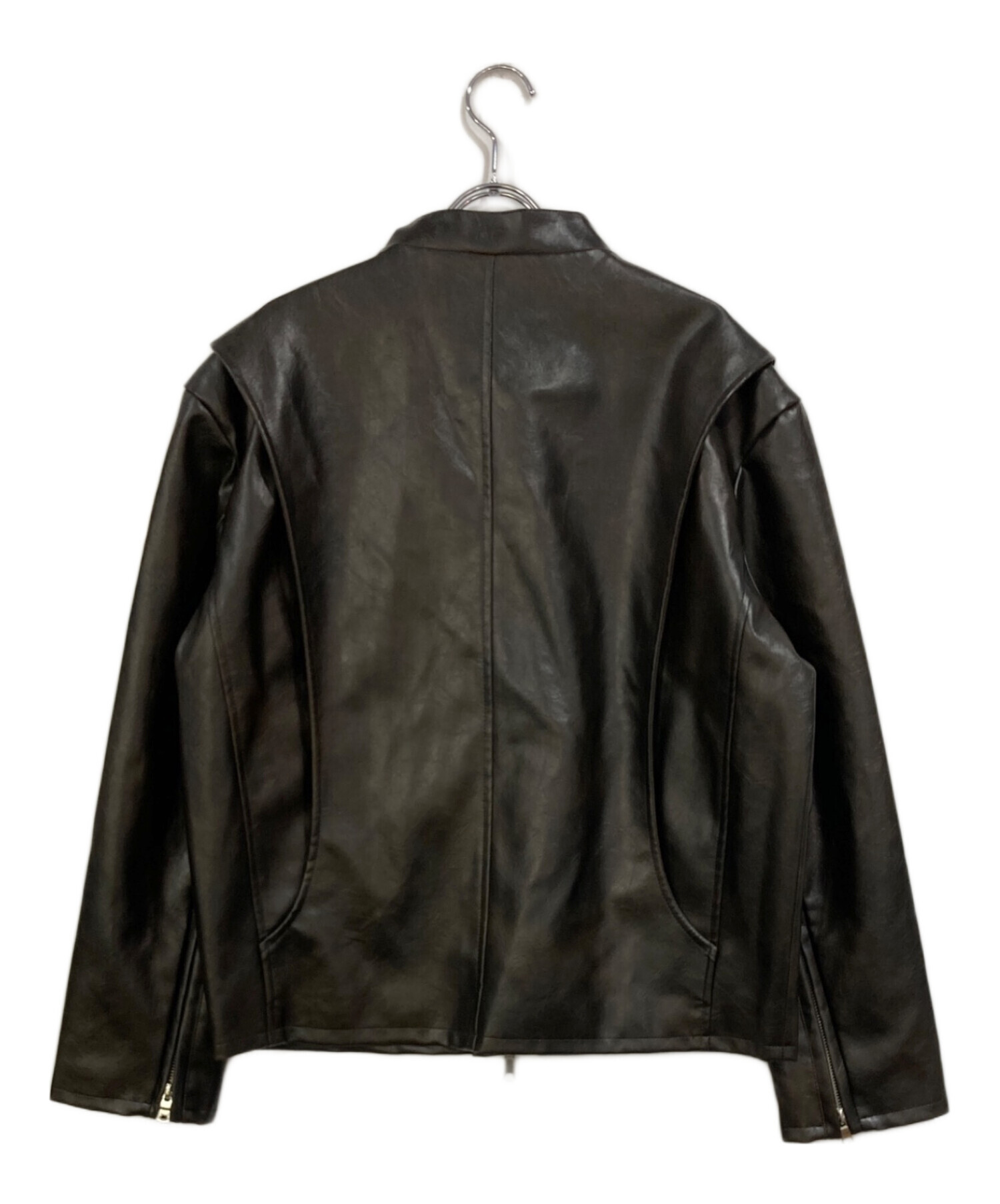 中古・古着通販】THE CLE (ザクレ) SINGLE RIDERS JACKET ブラック