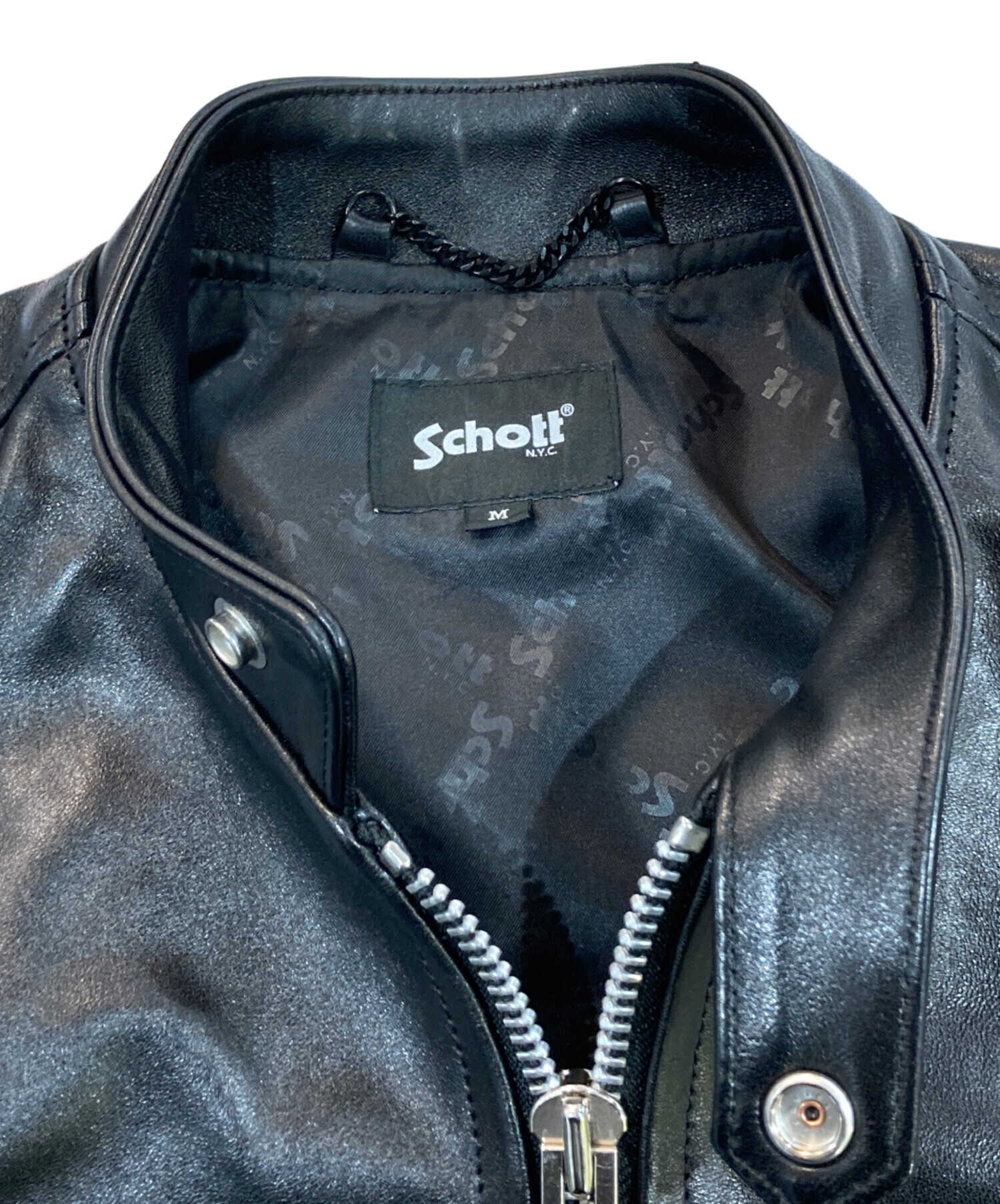 中古・古着通販】Schott (ショット) SHEEP LEATHER 70'S シングル