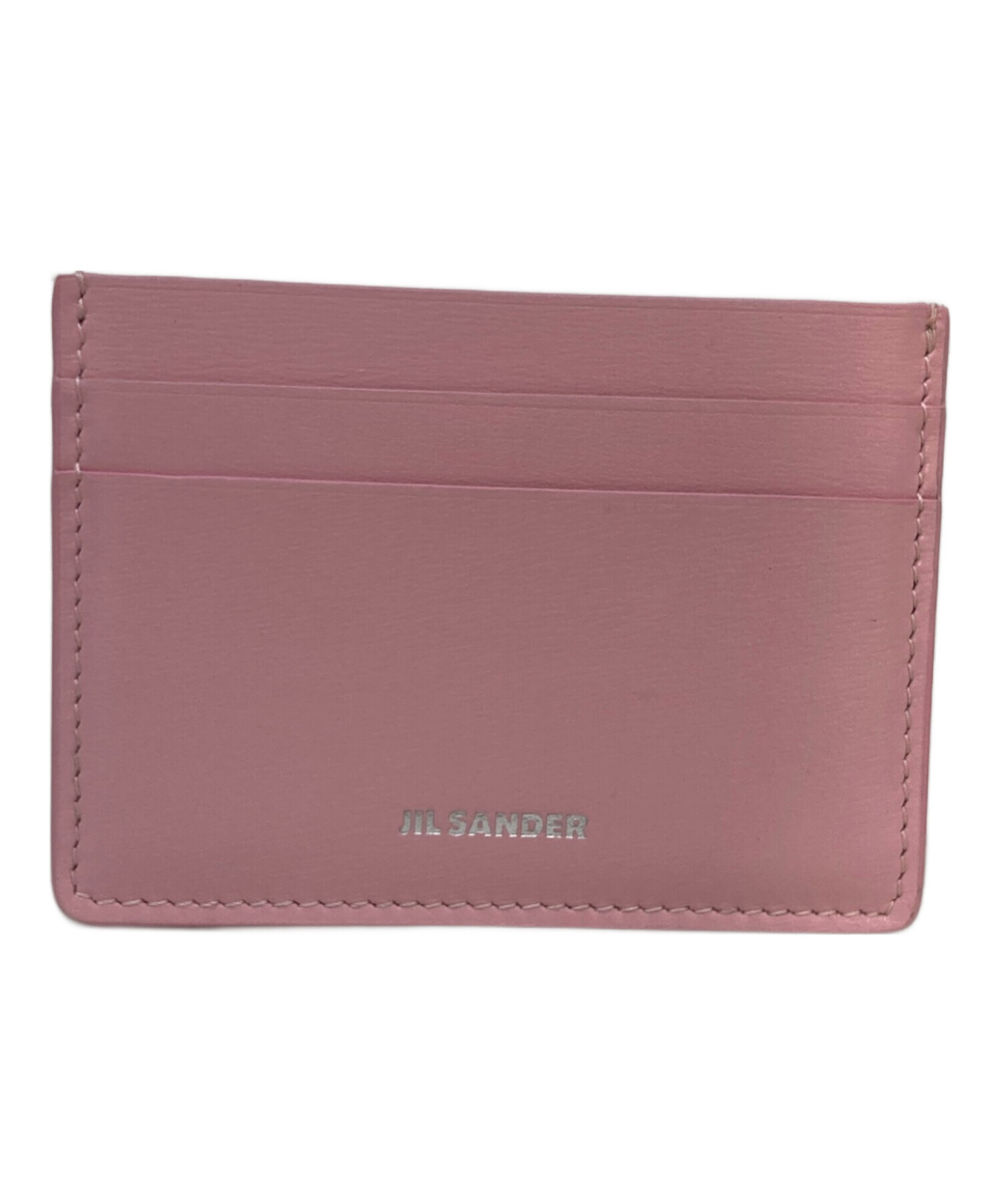 JIL SANDER ジルサンダー 財布・ケース  ピンク 【古着】【中古】【送料無料】 中古・古着通販】JIL SANDER (ジルサンダー) CREDIT CARD HOLDER