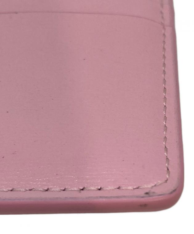 JIL SANDER ジルサンダー 財布・ケース  ピンク 【古着】【中古】【送料無料】 中古・古着通販】JIL SANDER (ジルサンダー) CREDIT CARD HOLDER
