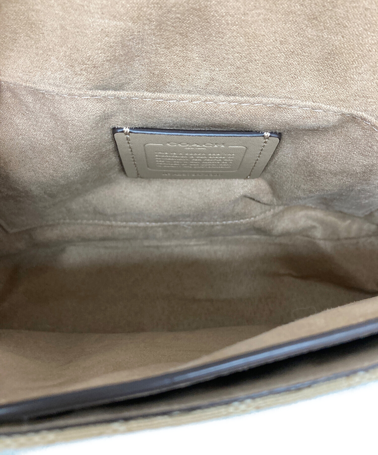 中古・古着通販】COACH (コーチ) シグネチャーロニークロスボディー