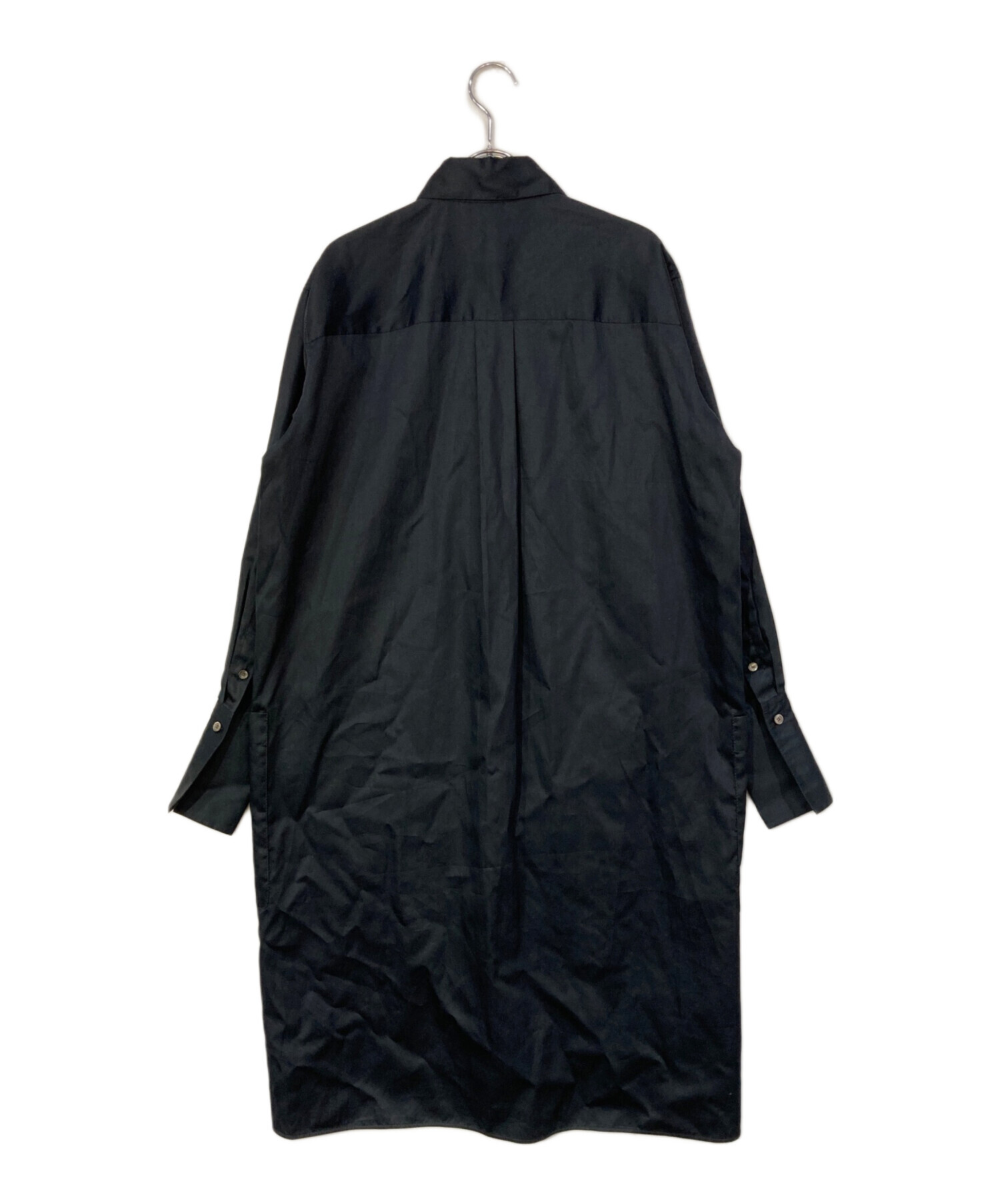 fanition main celine セリーヌ ワンピース スプリングコート 中古・古着通販】CELINE (セリーヌ) ベルテッドシャツワンピース