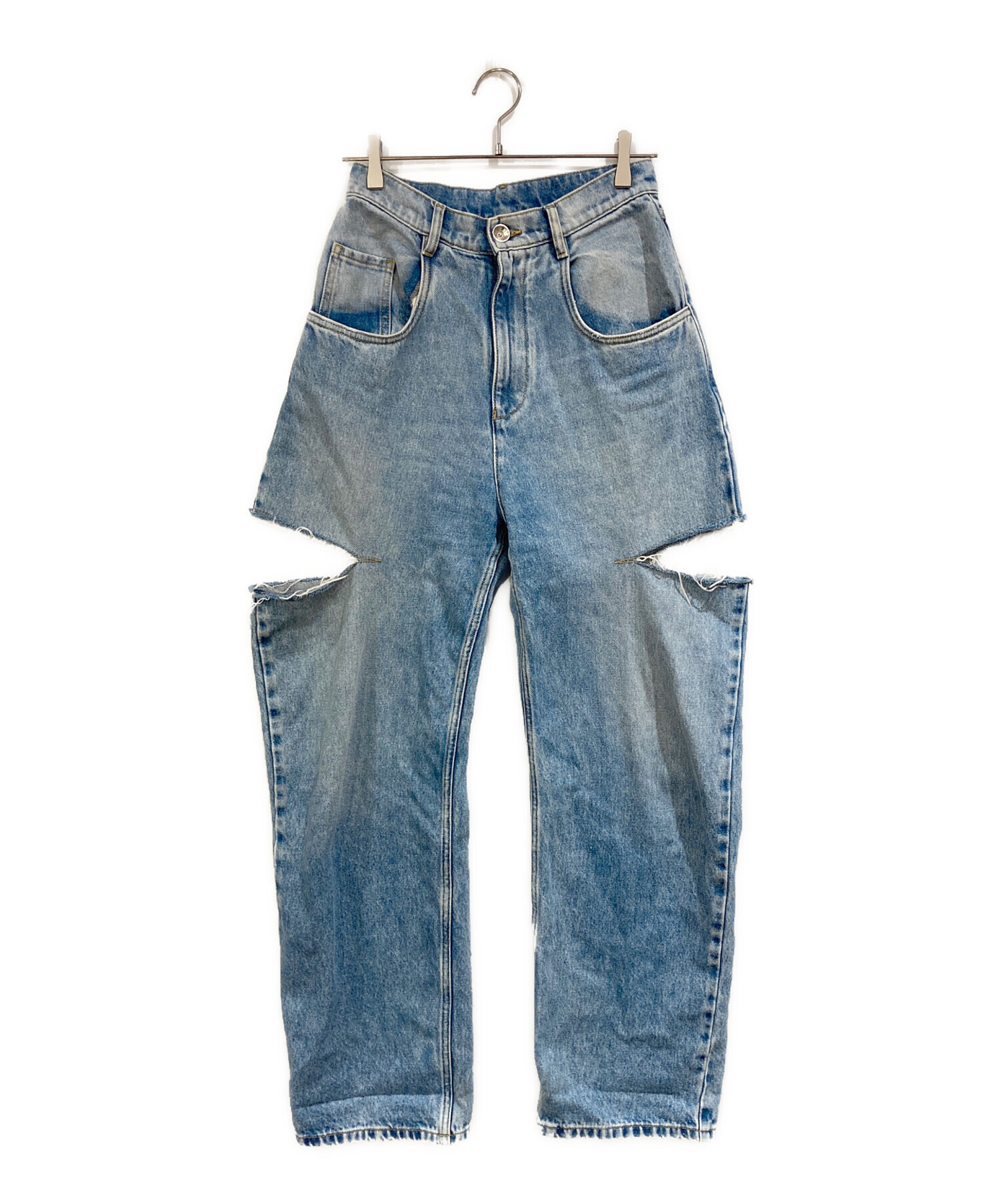 【美品】メゾンマルジェラ スラッシュディテール デニムパンツ イタリア製 36 中古・古着通販】Maison Margiela (メゾンマルジェラ) スラッシュ