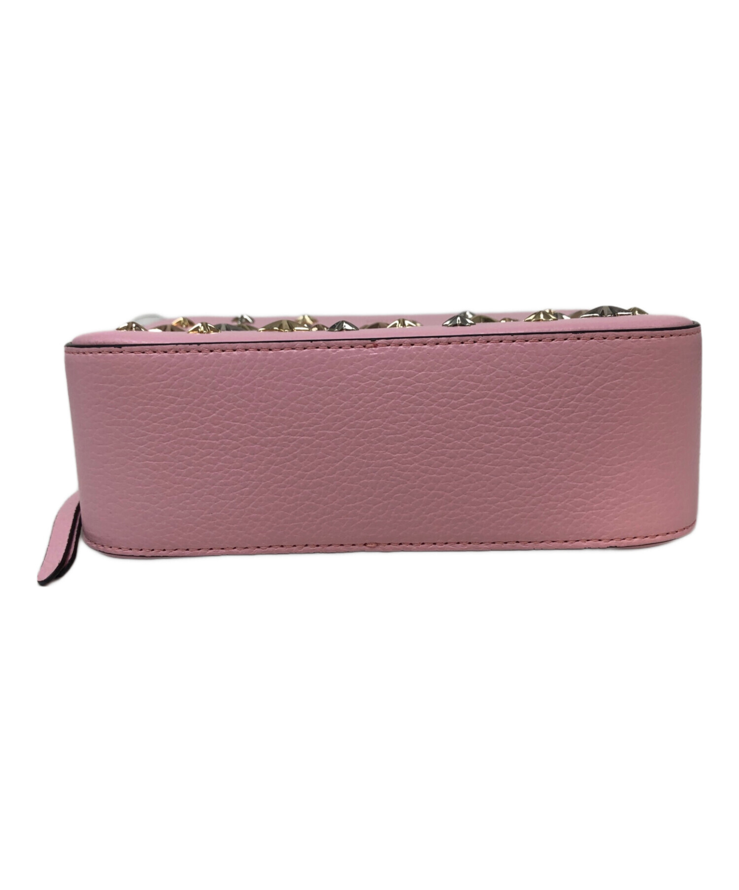 ジルチュ JILTU ショルダーバッグ 新品未使用 タグ付き ピンク バッグ 中古・古着通販】JIMMY CHOO (ジミーチュウ) LULLABY U/スタッズ