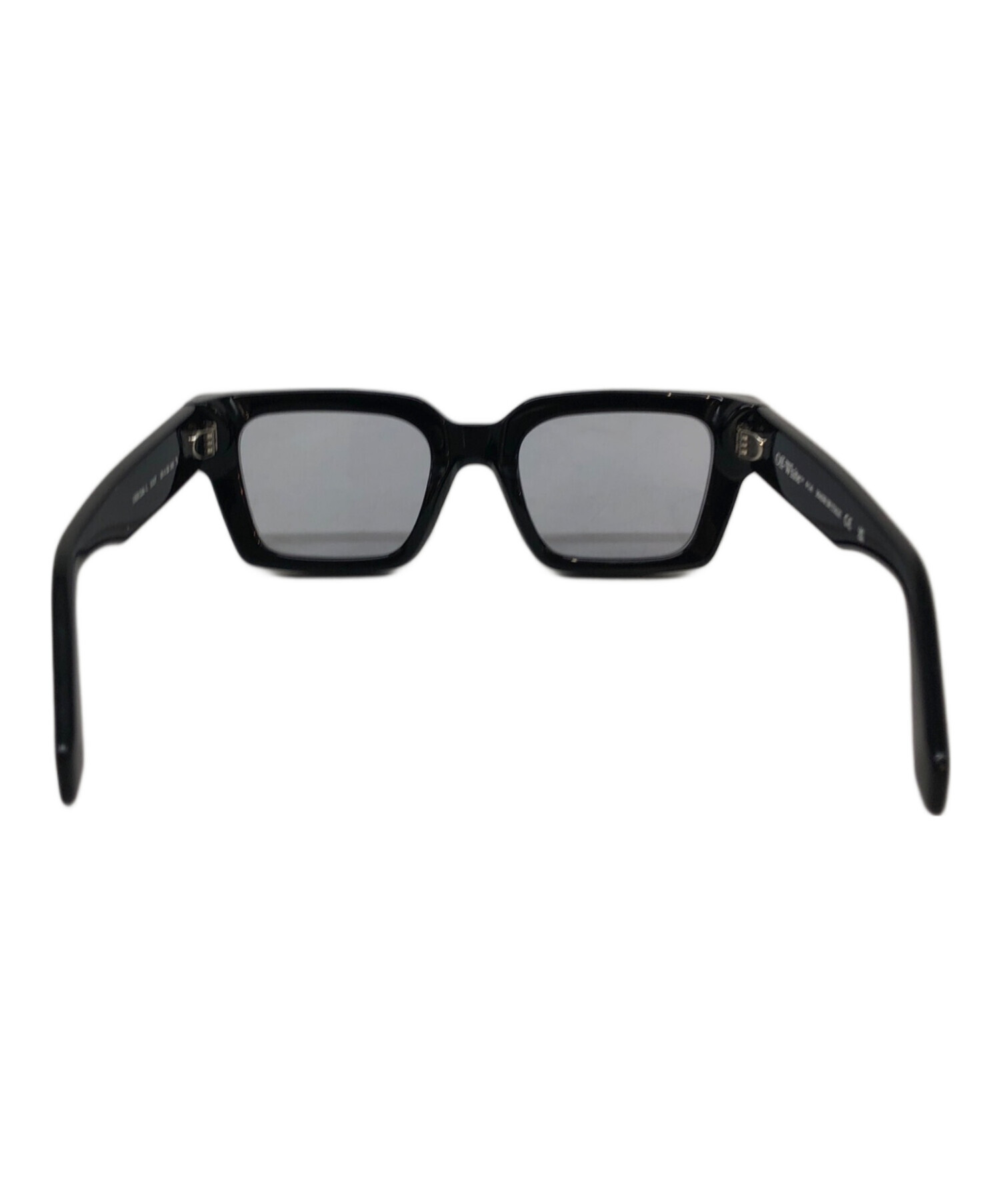 OFF-WHITE オフホワイト メガネ - 黒 【古着】【中古】 中古・古着通販】OFFWHITE (オフホワイト) 眼鏡 ブラック サイズ:53