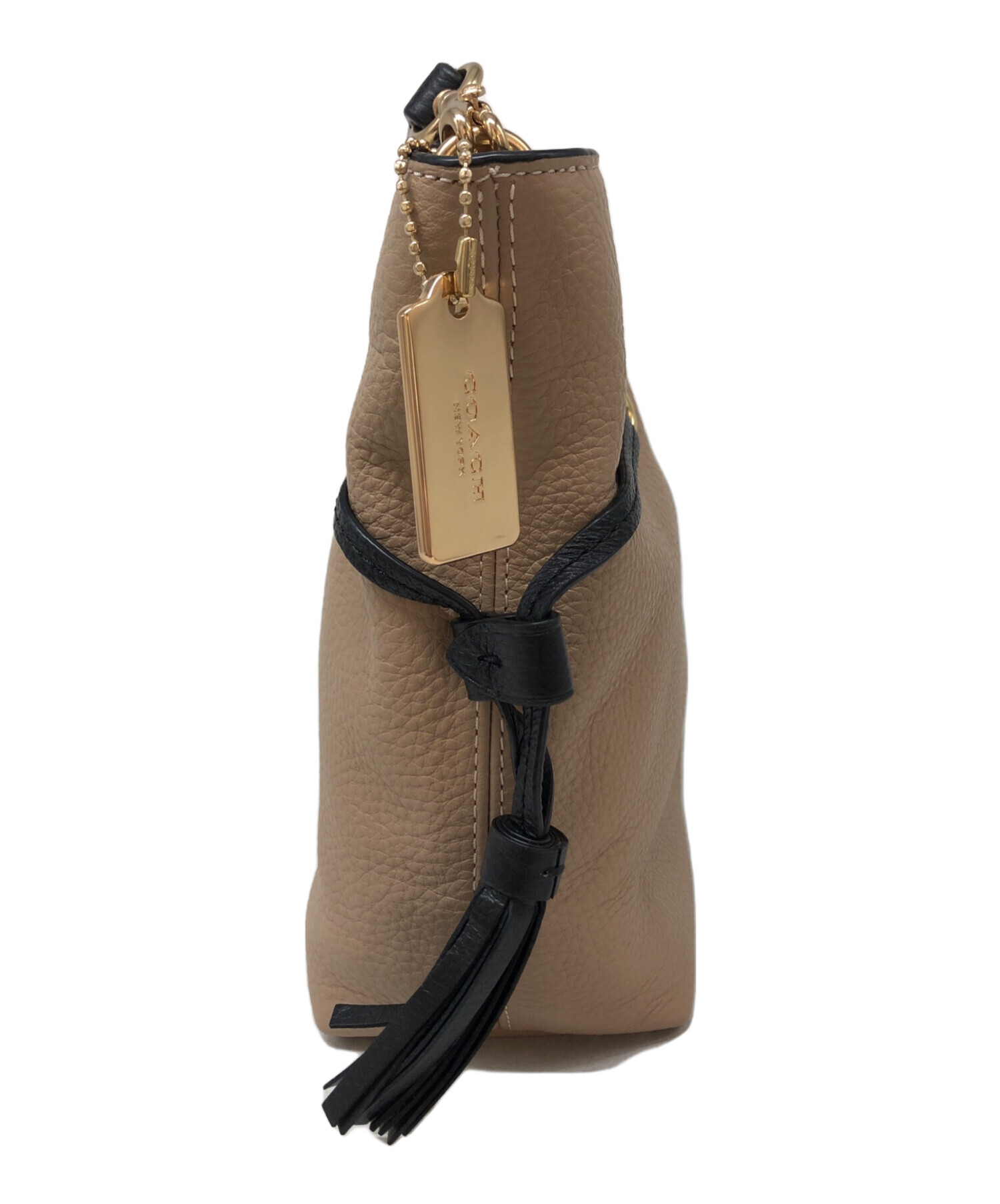 [未使用品]Coach ボディバッグ ベージュ/ブラック 中古・古着通販】COACH (コーチ) アンディ クロスボディ/ショルダー