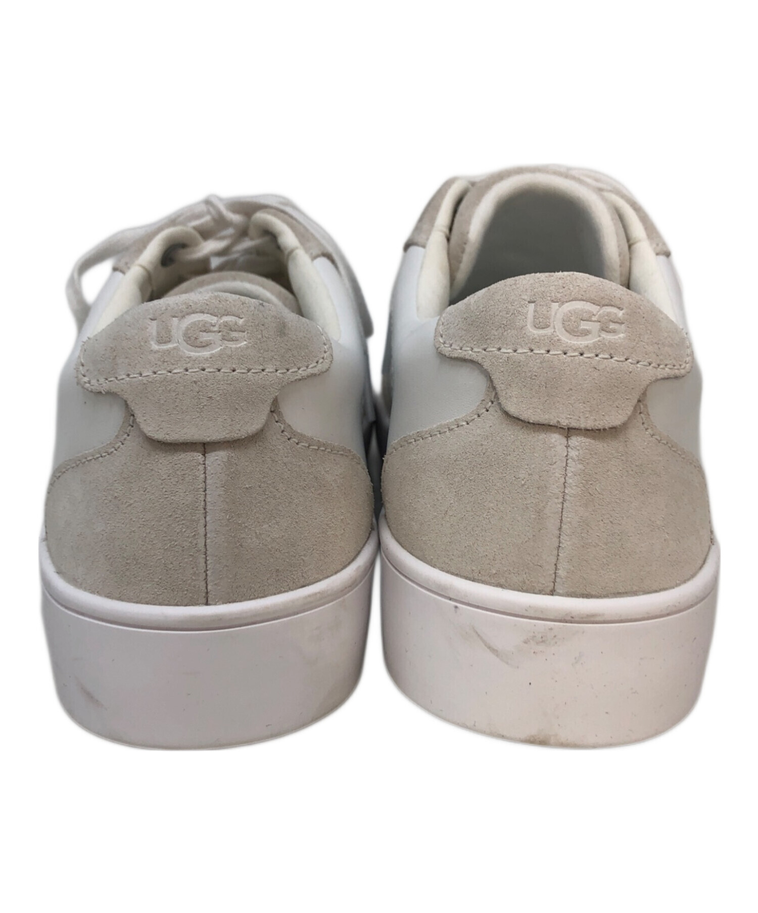 中古・古着通販】UGG (アグ) ピアソンロー レザー スニーカー ホワイト