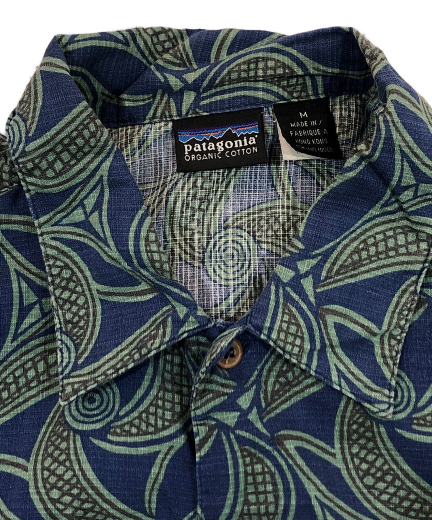 中古・古着通販】Patagonia (パタゴニア) ACシャツ ネイビー×グリーン