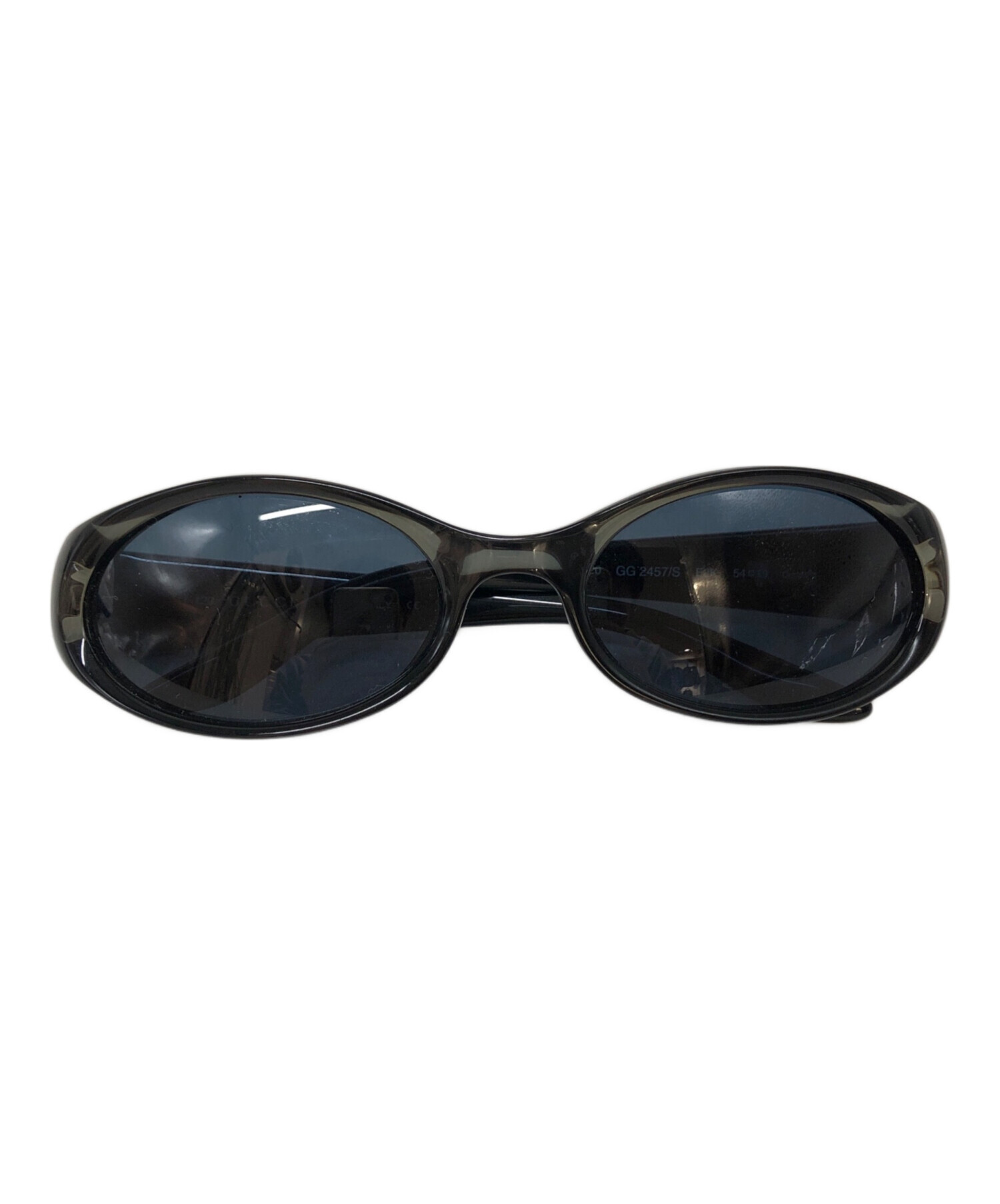 【美品】GUCCI グッチ サングラス GG2457/S ケース付き ブラック 中古・古着通販】GUCCI (グッチ) サングラス ブラック サイズ:54口19