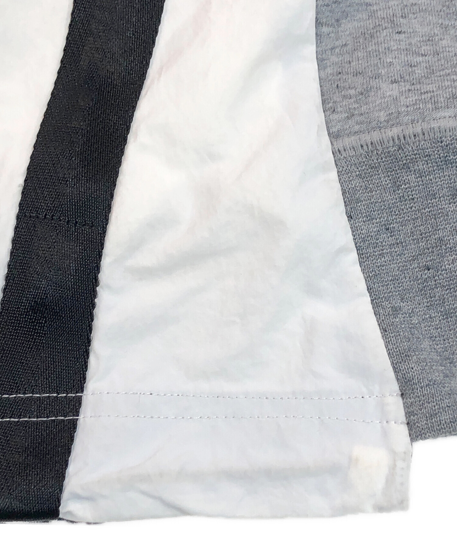 中古・古着通販】NIKE (ナイキ) sacai (サカイ) ドッキングパーカー 中古・古着通販】NIKE (ナイキ) sacai (サカイ) ドッキングパーカー
