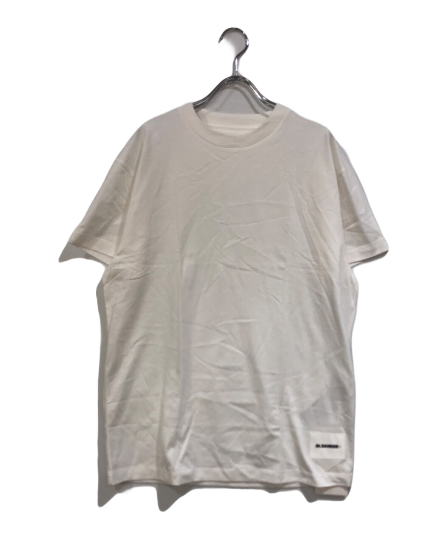 JIL SANDER + Tシャツ・カットソー XS ベージュ 【古着】【中古】【送料無料】 JIL SANDER - JIL SANDER ジルサンダー カジュアルシャツ XS ベージュ