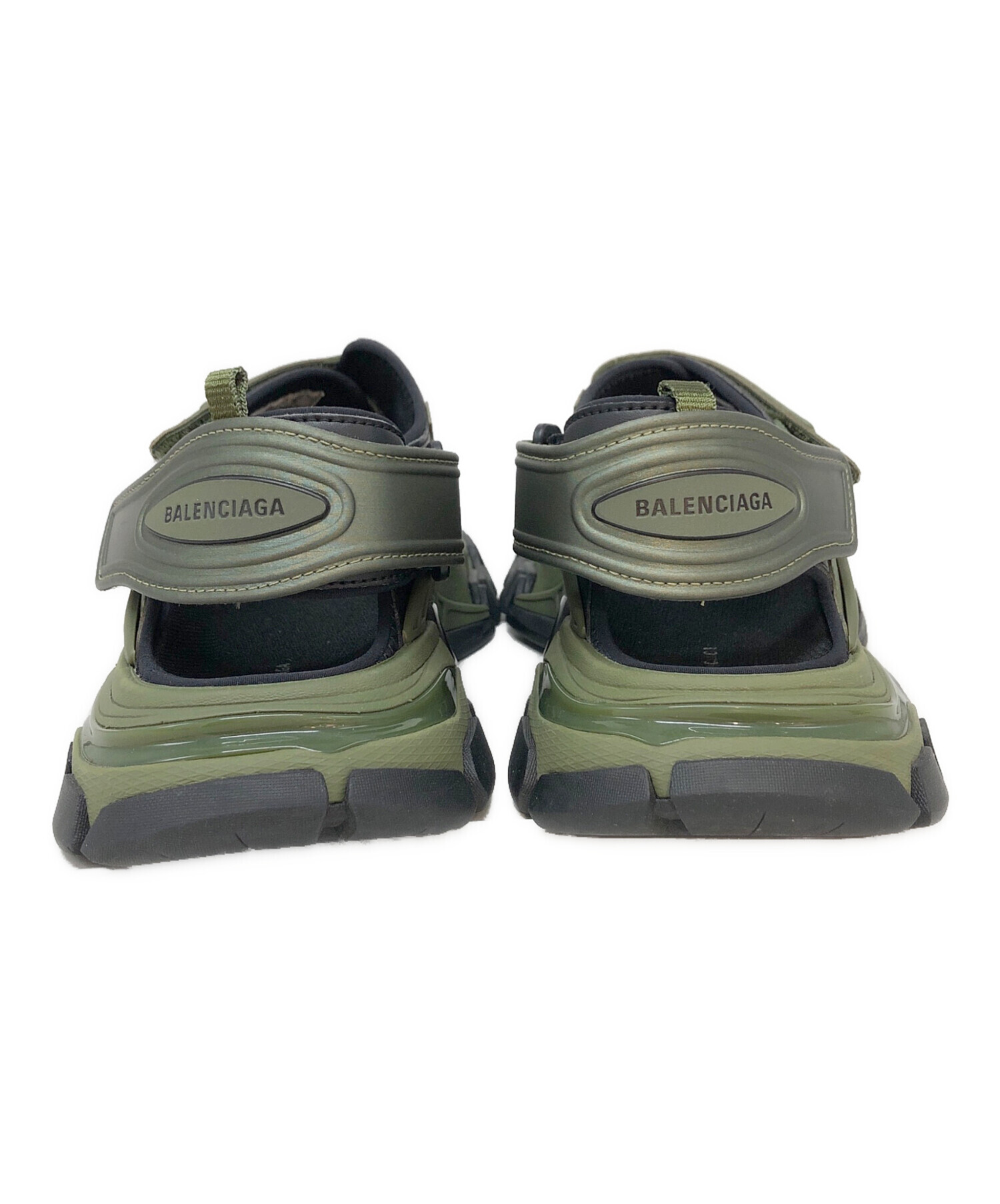 中古・古着通販】BALENCIAGA (バレンシアガ) TRACK SANDAL グリーン