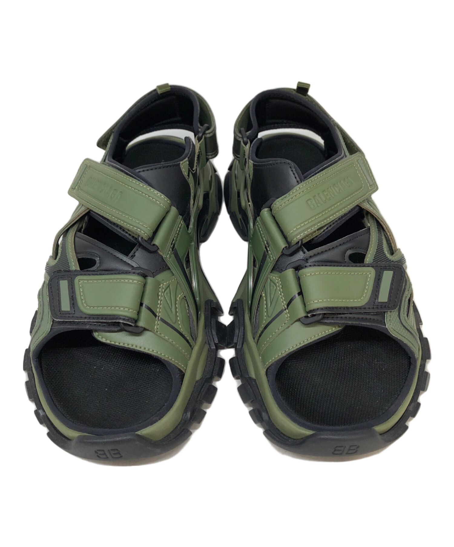中古・古着通販】BALENCIAGA (バレンシアガ) TRACK SANDAL グリーン