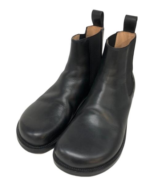 中古・古着通販】LOEWE (ロエベ) カンポチェルシーブーツ ブラック