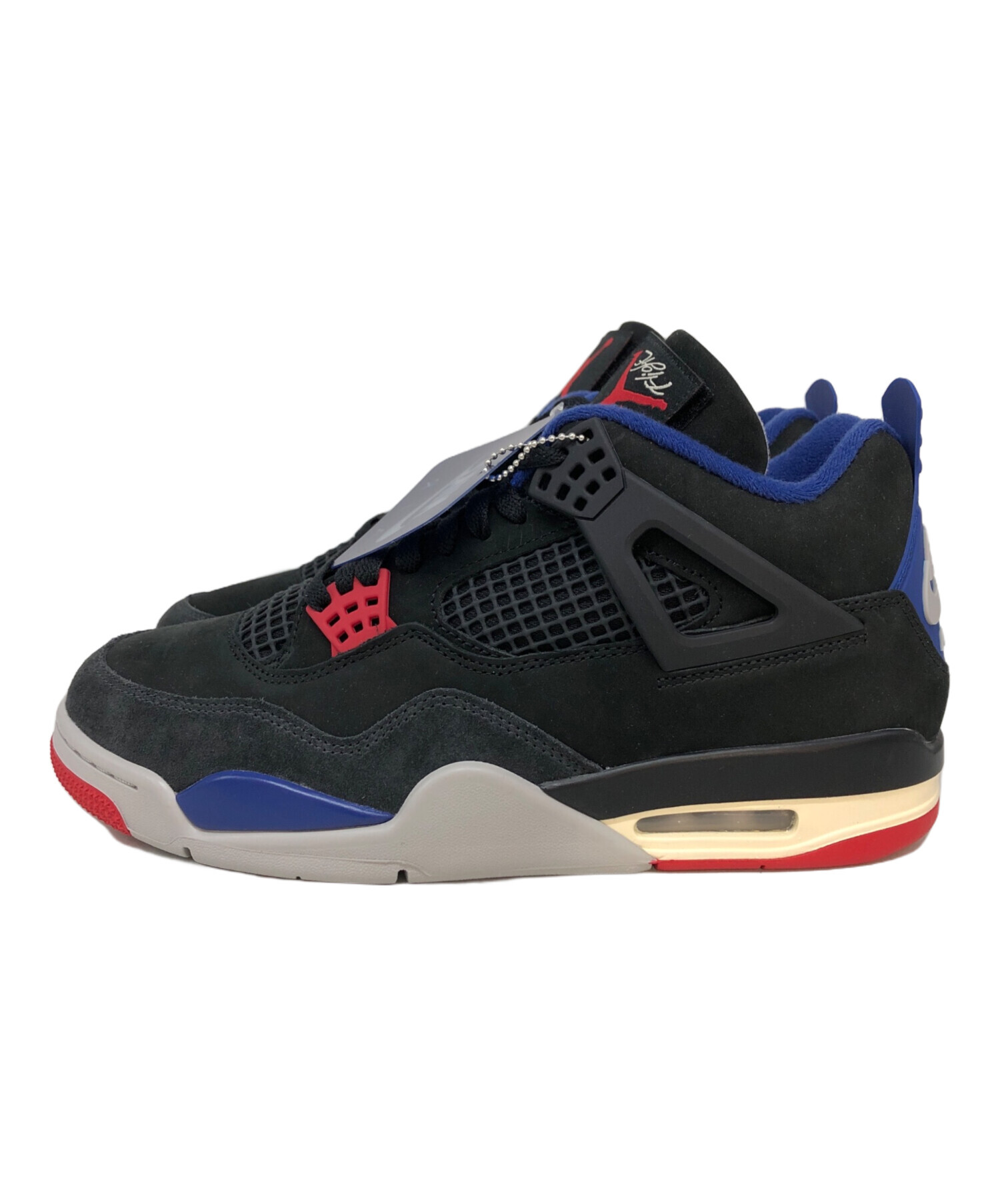 中古・古着通販】NIKE (ナイキ) AIR JORDAN 4 RETRO ブラック サイズ 