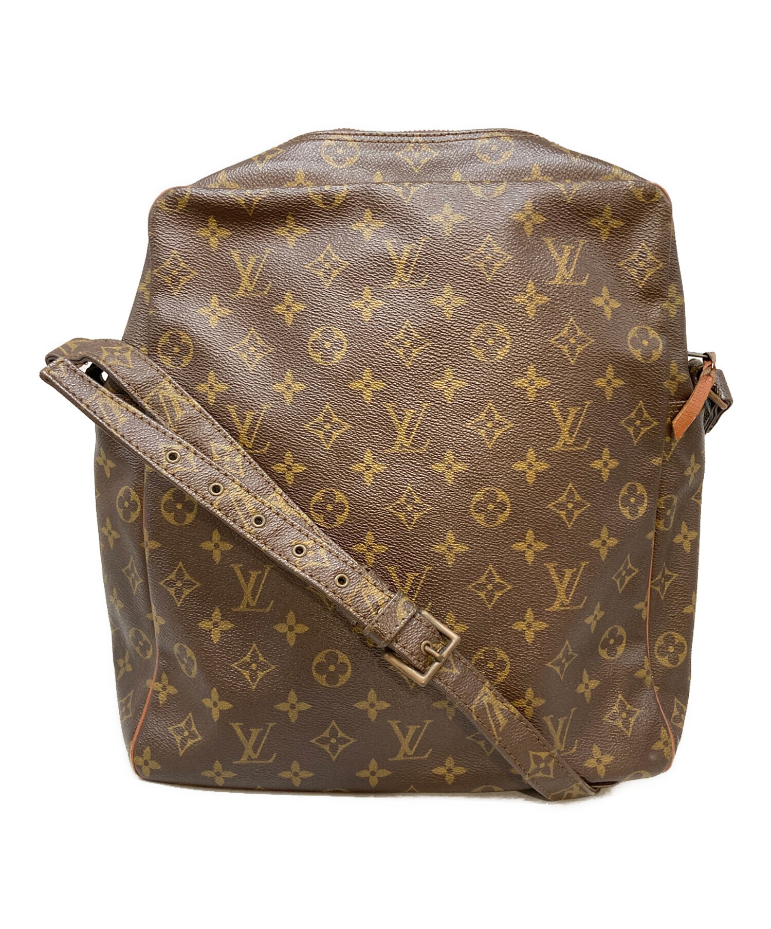 Louis Vuitton ショルダーバッグ ブラウン 中古・古着通販】LOUIS VUITTON (ルイ ヴィトン) ショルダーバッグ