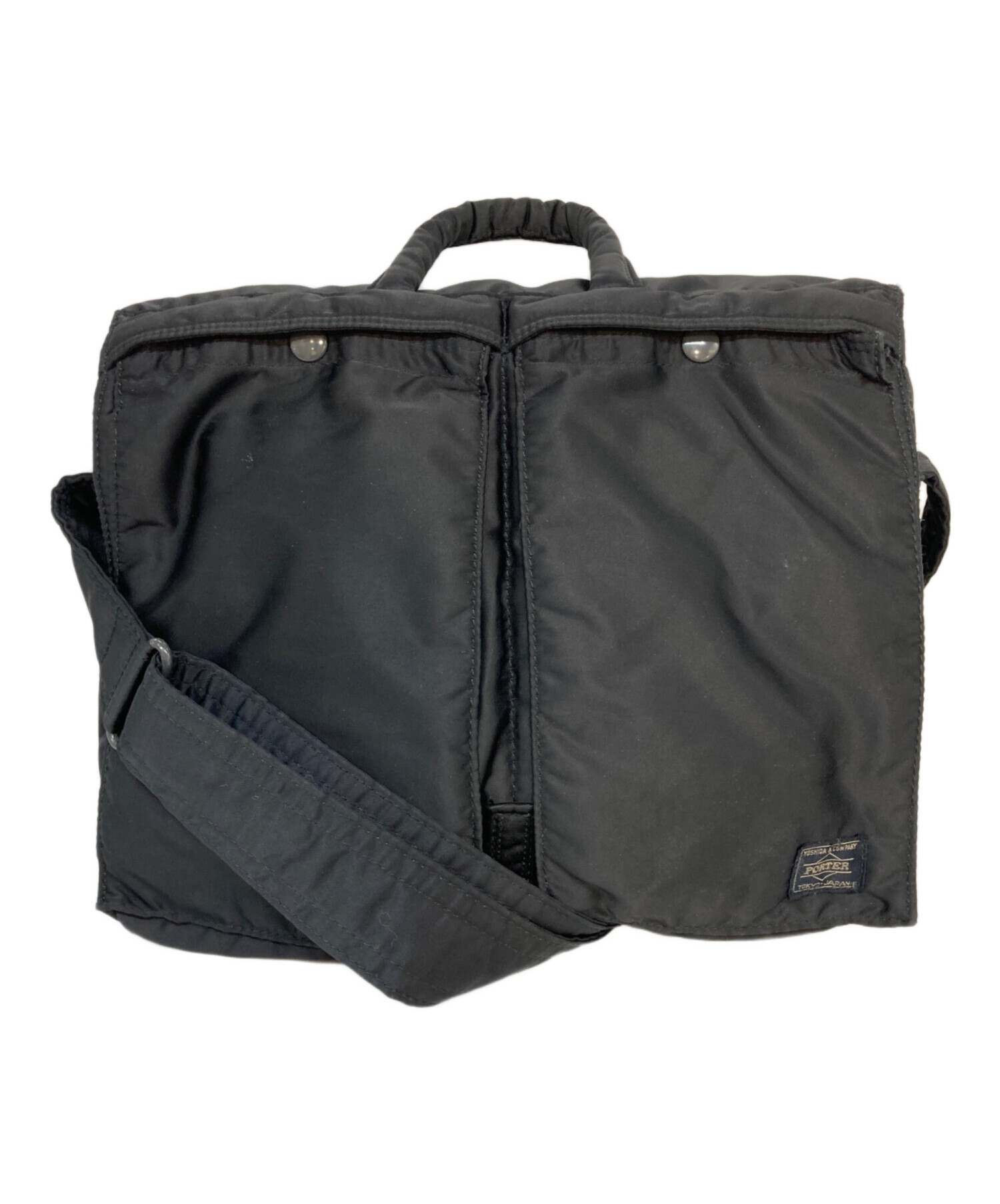 中古・古着通販】PORTER (ポーター) ショルダーバッグ ブラック