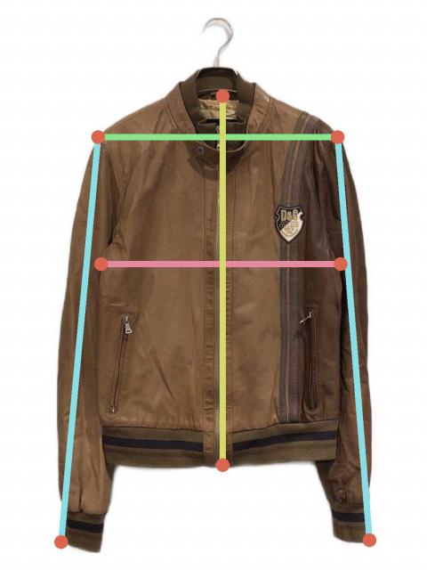 中古・古着通販】DOLCE & GABBANA (ドルチェ＆ガッバーナ) レザー