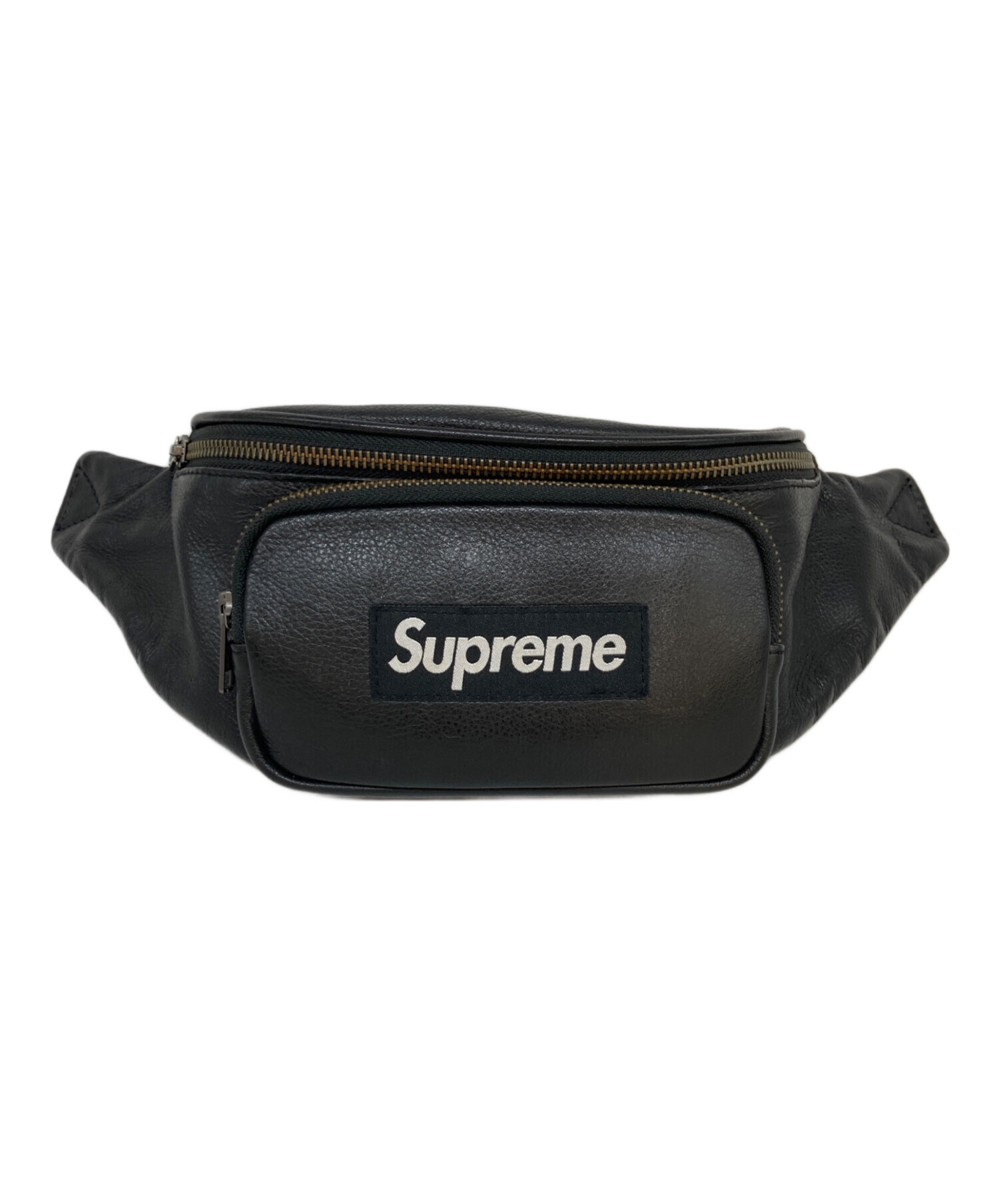 d*5様 Supreme 17SS レザー ウェストバック 中古・古着通販】Supreme (シュプリーム) レザーウエストバッグ