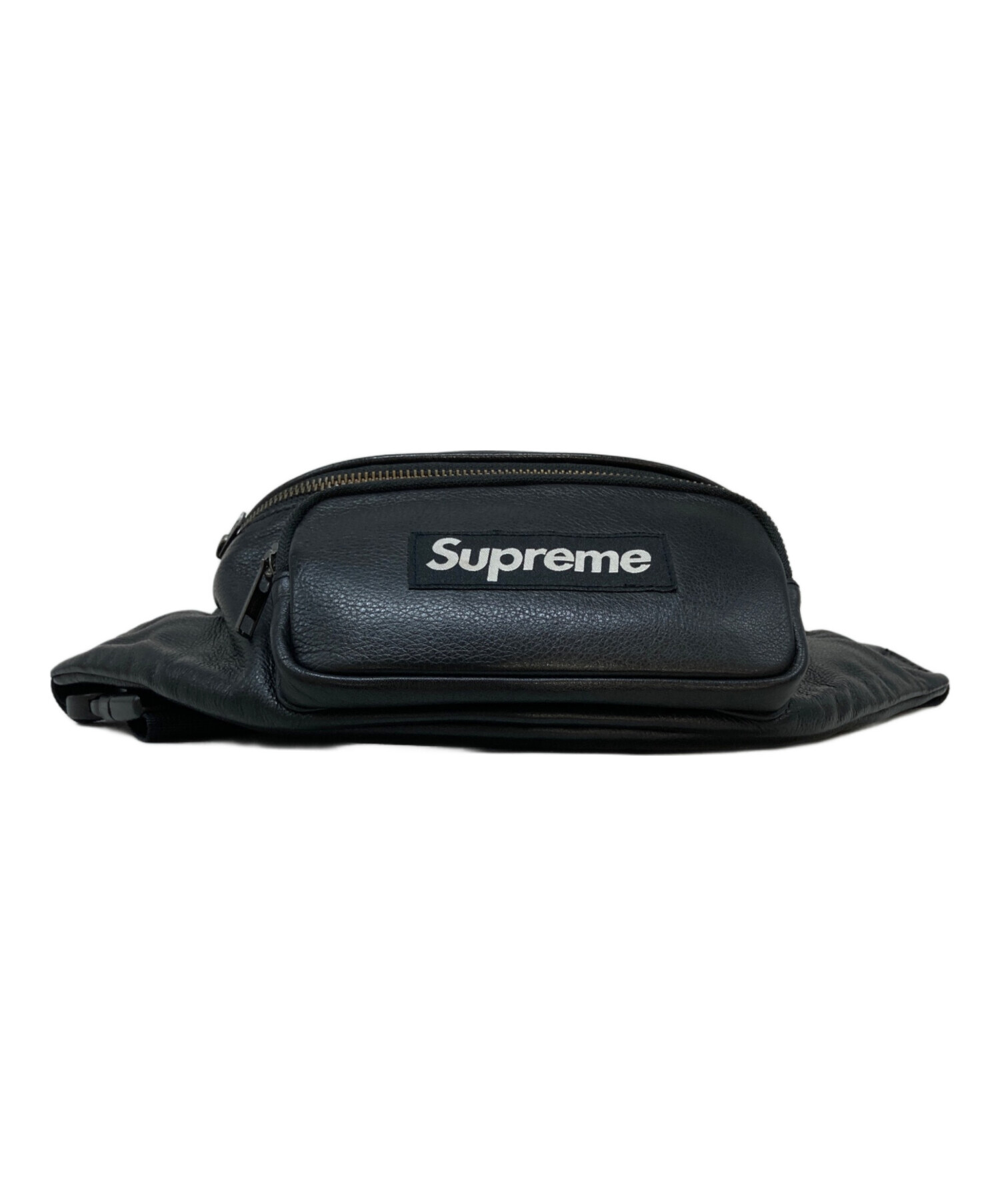 中古・古着通販】Supreme (シュプリーム) レザーウエストバッグ