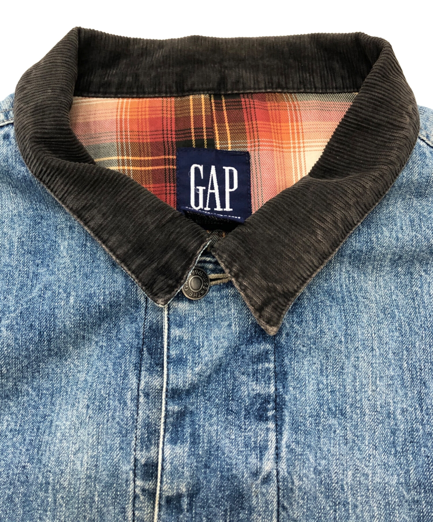 中古・古着通販】GAP (ギャップ) デニムカバーオール インディゴ