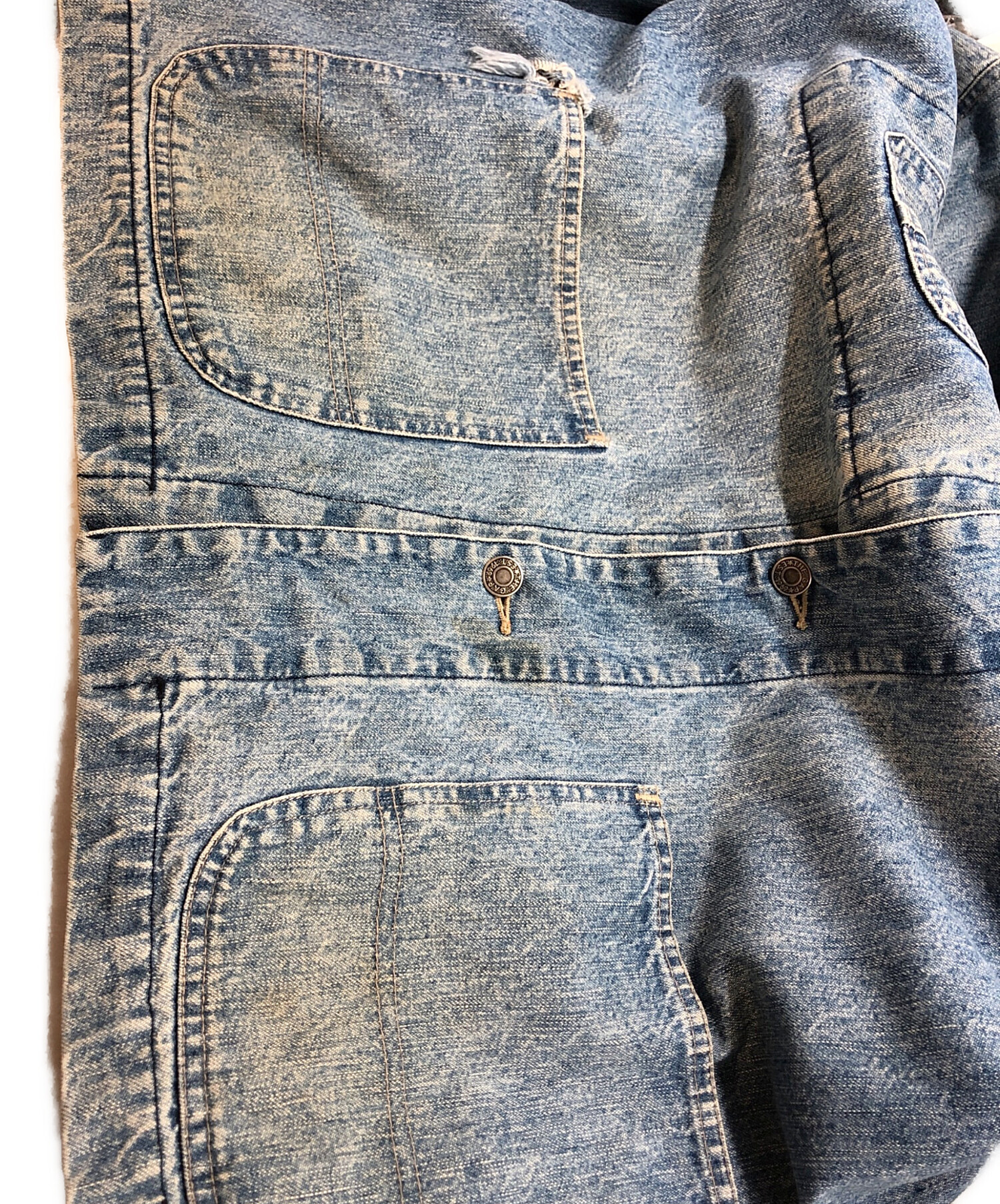 中古・古着通販】GAP (ギャップ) デニムカバーオール インディゴ