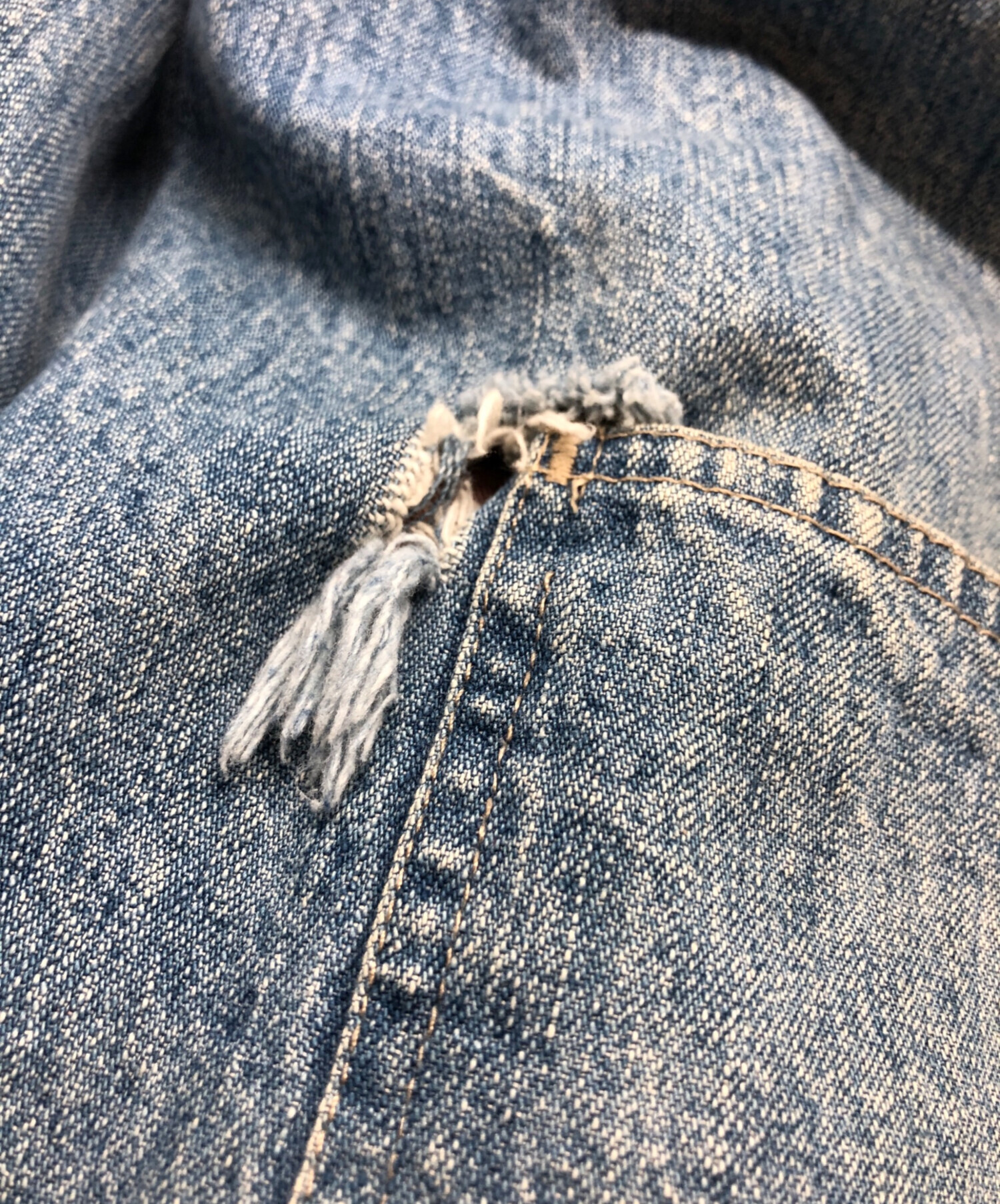 中古・古着通販】GAP (ギャップ) デニムカバーオール インディゴ