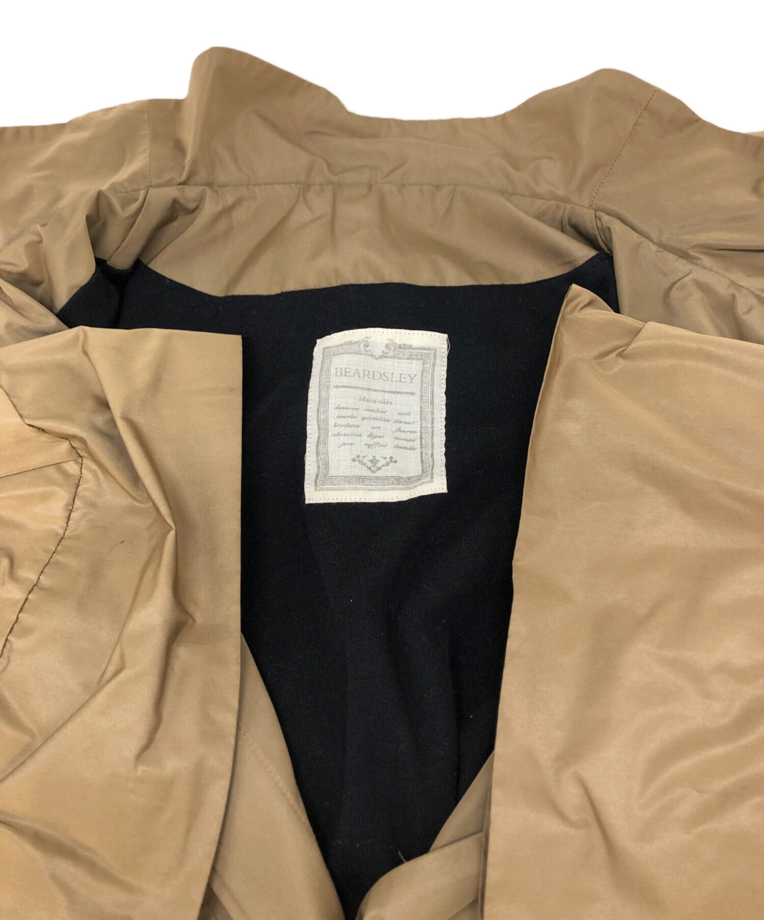 中古・古着通販】BEARDSLEY (ビアズリー) バルーンブルゾン ブラウン