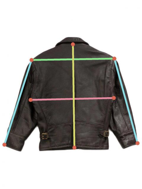 中古・古着通販】Schott (ショット) 裏地ブランケットレザージャケット