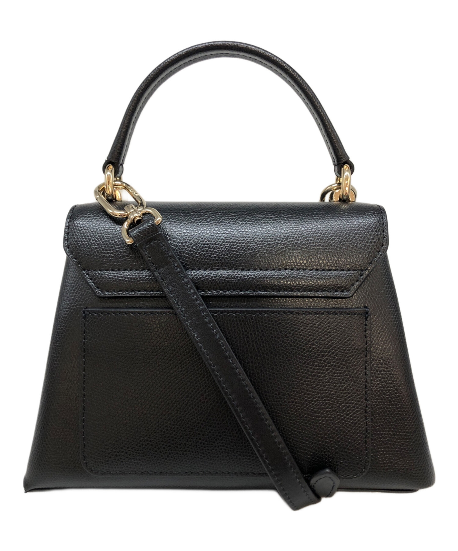 中古・古着通販】FURLA (フルラ) RLA 1927 MINI ハンドバッグ ブラック 