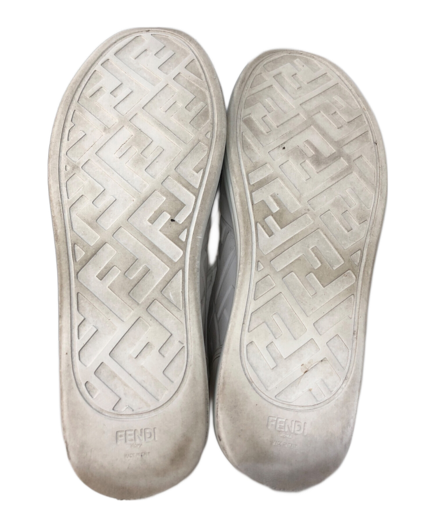 中古・古着通販】FENDI (フェンディ) スニーカー ホワイト サイズ:SIZE 