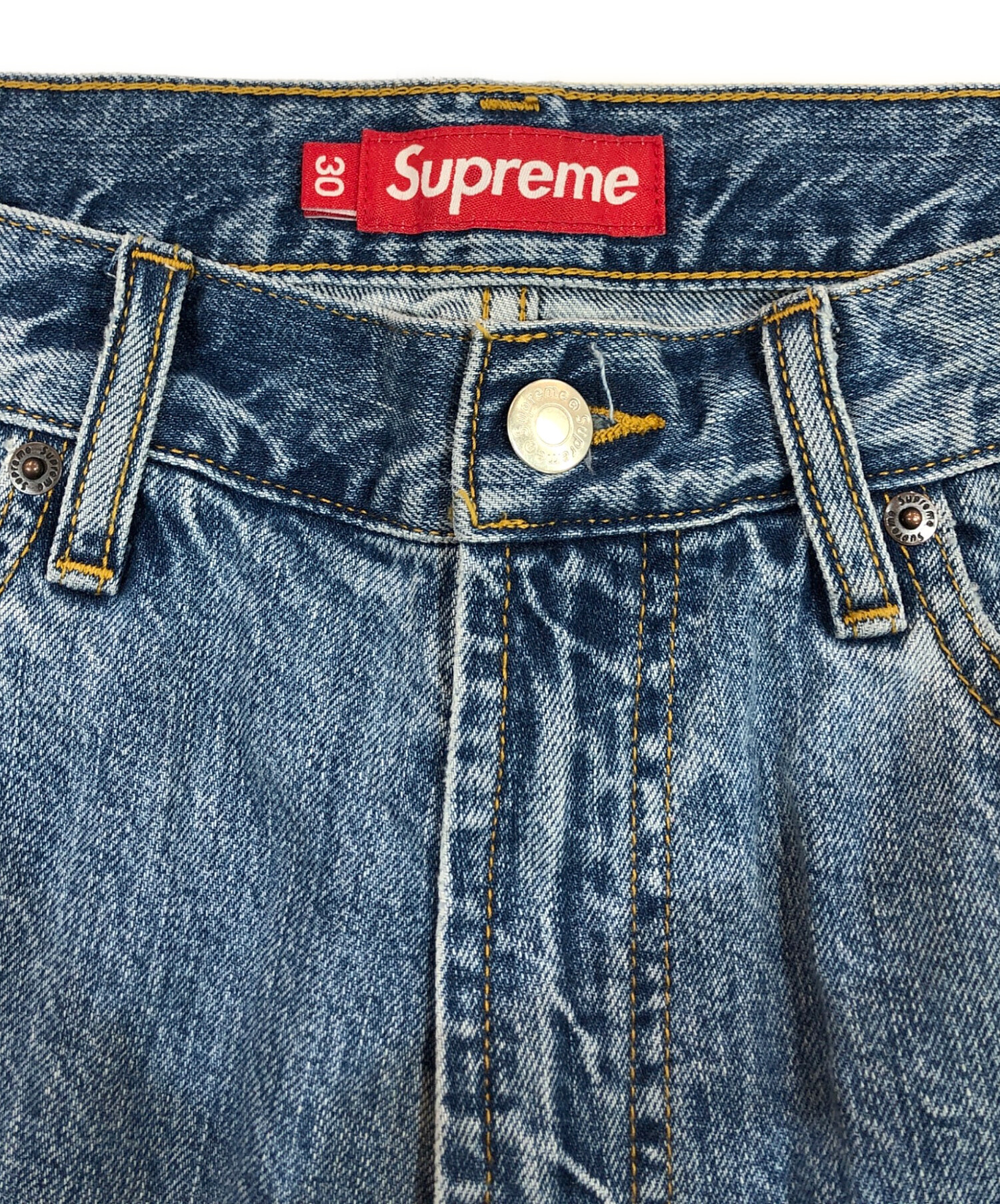 中古・古着通販】SUPREME (シュプリーム) バギーデニムパンツ