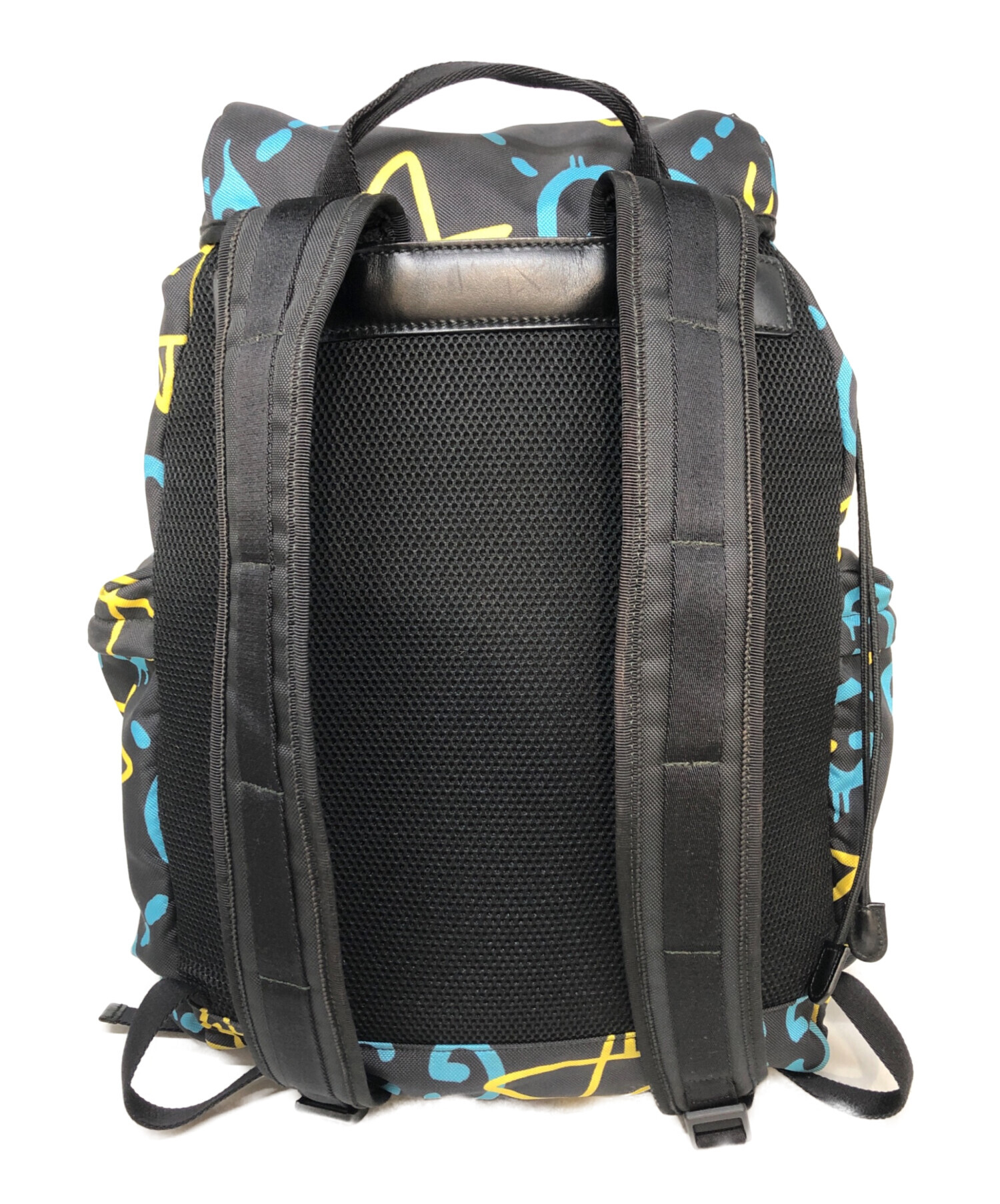 中古・古着通販】GUCCI (グッチ) ゴーストデイパック ブラック×ブルー