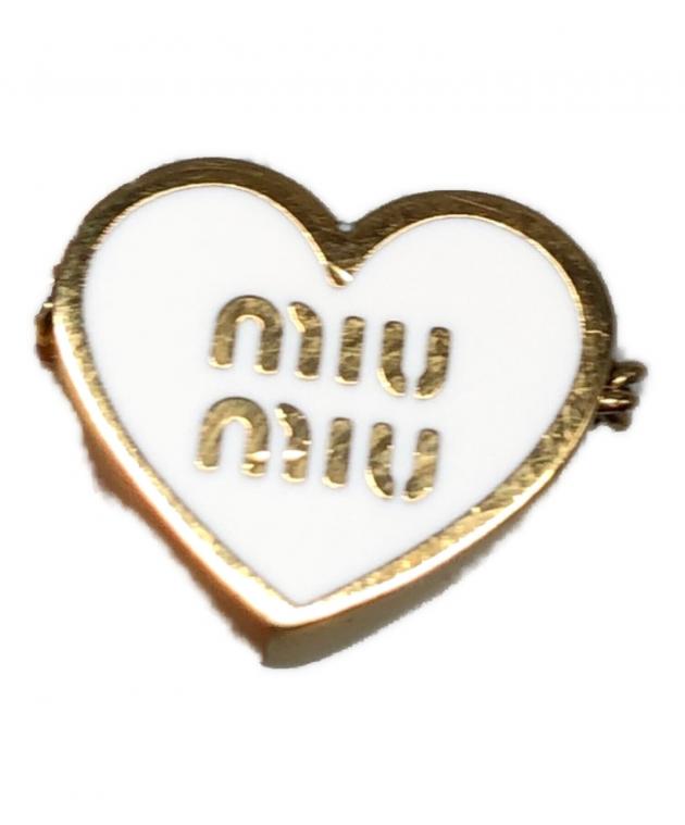 中古・古着通販】MIU MIU (ミュウミュウ) メタルネックレス ホワイト