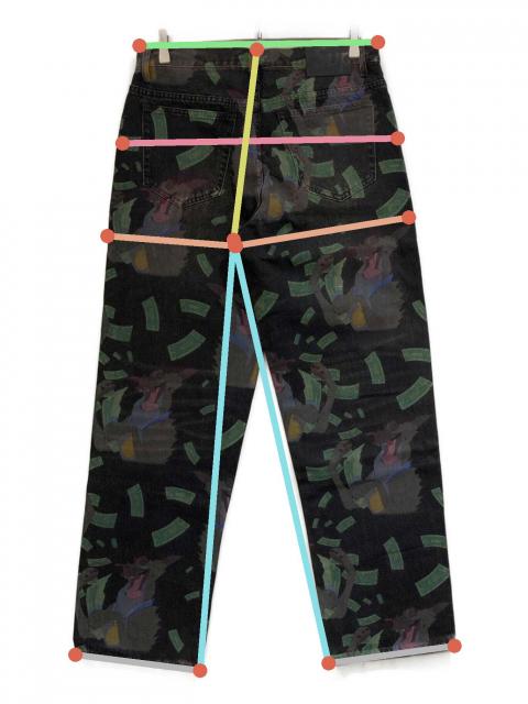 やまやま　Supreme メイドインUSA デニム パンツ 30 中古・古着通販】SUPREME (シュプリーム) デニムパンツ ブラック