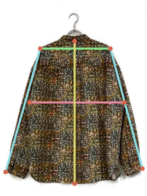 中古・古着通販】HERALBONY (ヘラルボニー) バンドカラーシャツ「秋